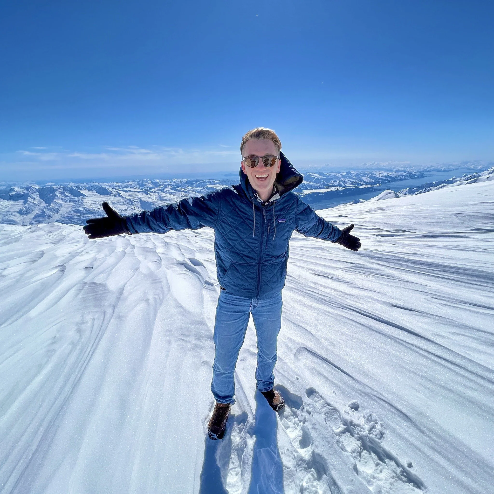 Chase Cain is exploring the Arctic Tundra.