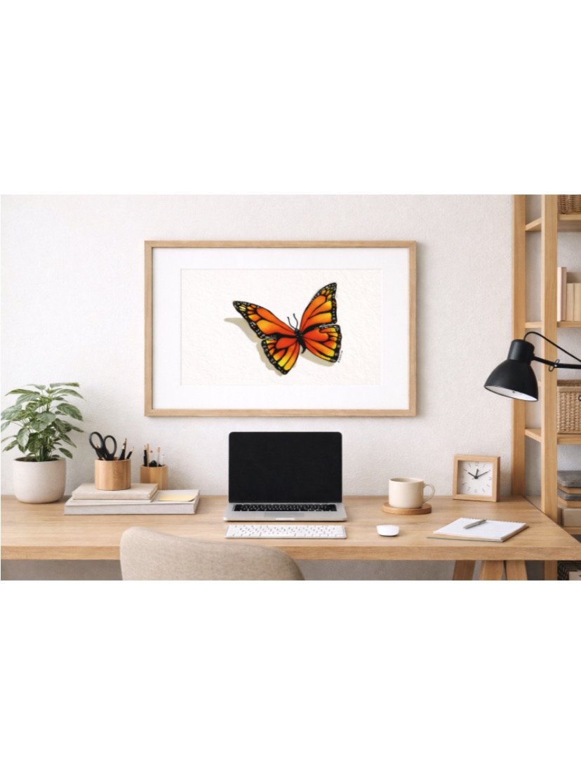 BUTTERFLY PRINT