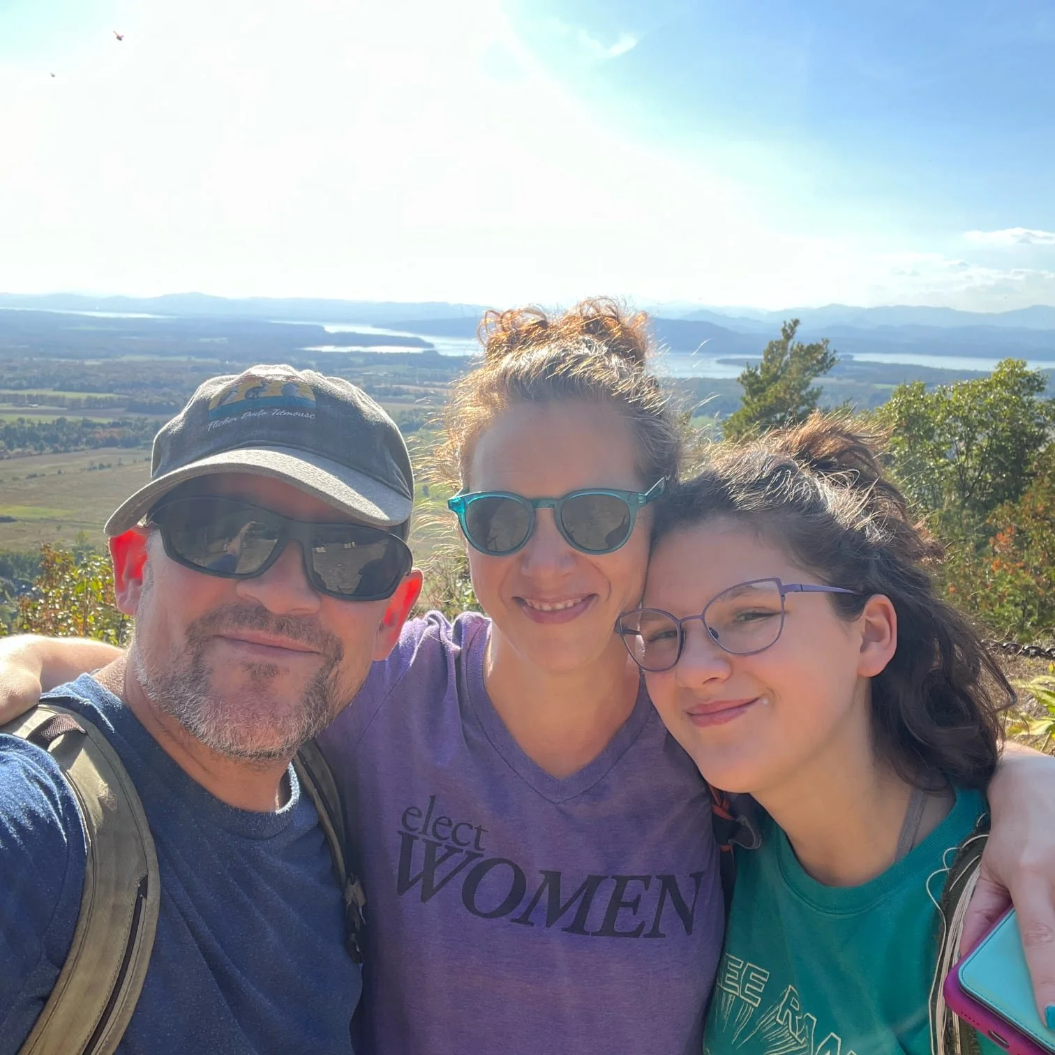 Joanna and her family