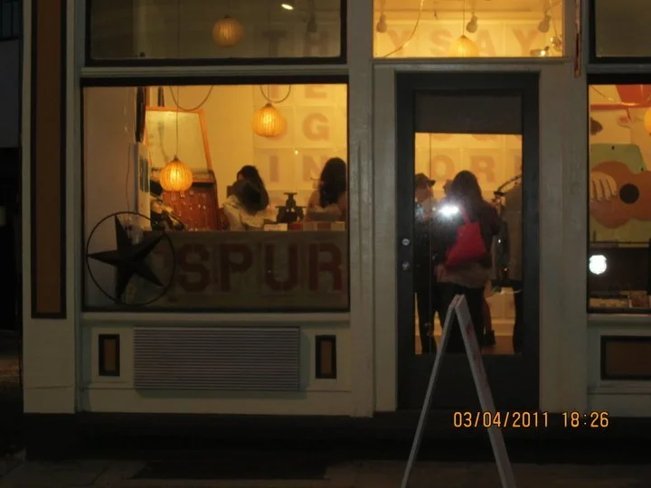 An Opening at Norah Caldwell's Shop Spur Gallery 321 Brook Rd. Jackson Ward.