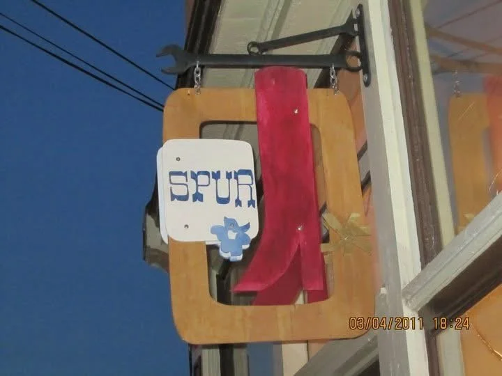 Spur Gallery custom sign by Chris Milk