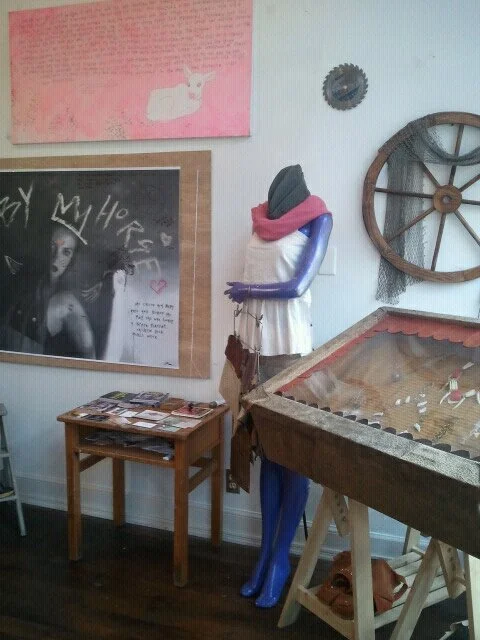 The last rodeo at Spur Gallery featuring Artist Jamie. 