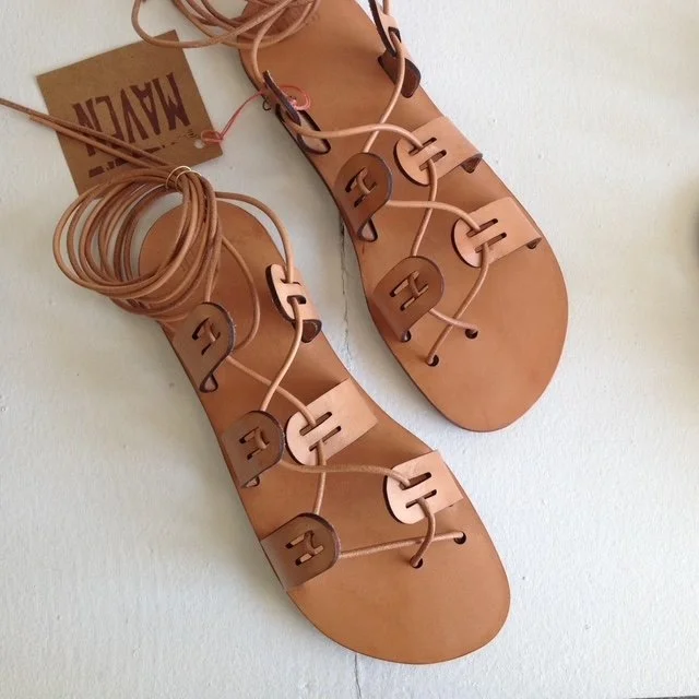 Maven Greek Sandals
