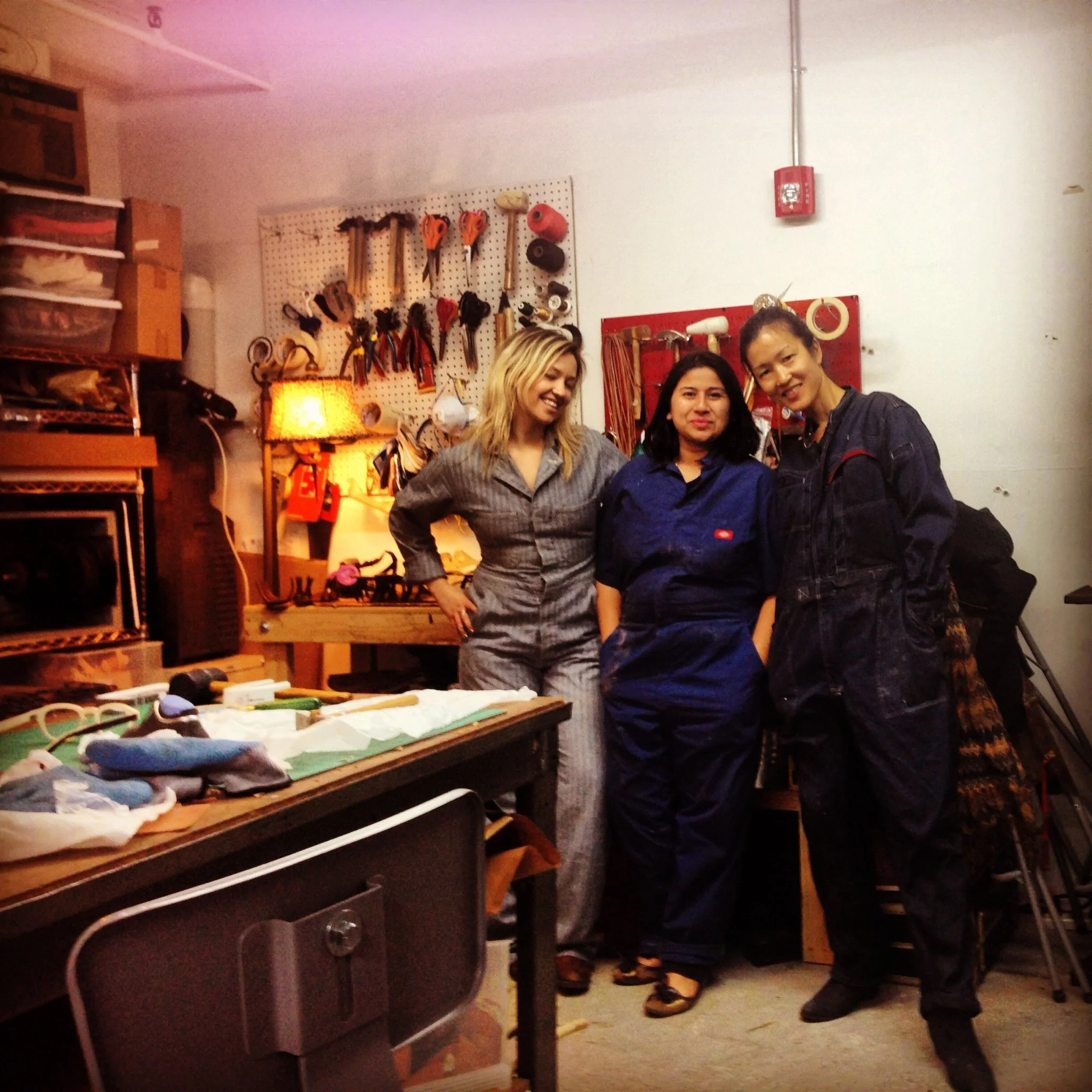 Brooklyn Shoe Space Era with Keiko and Ritika.