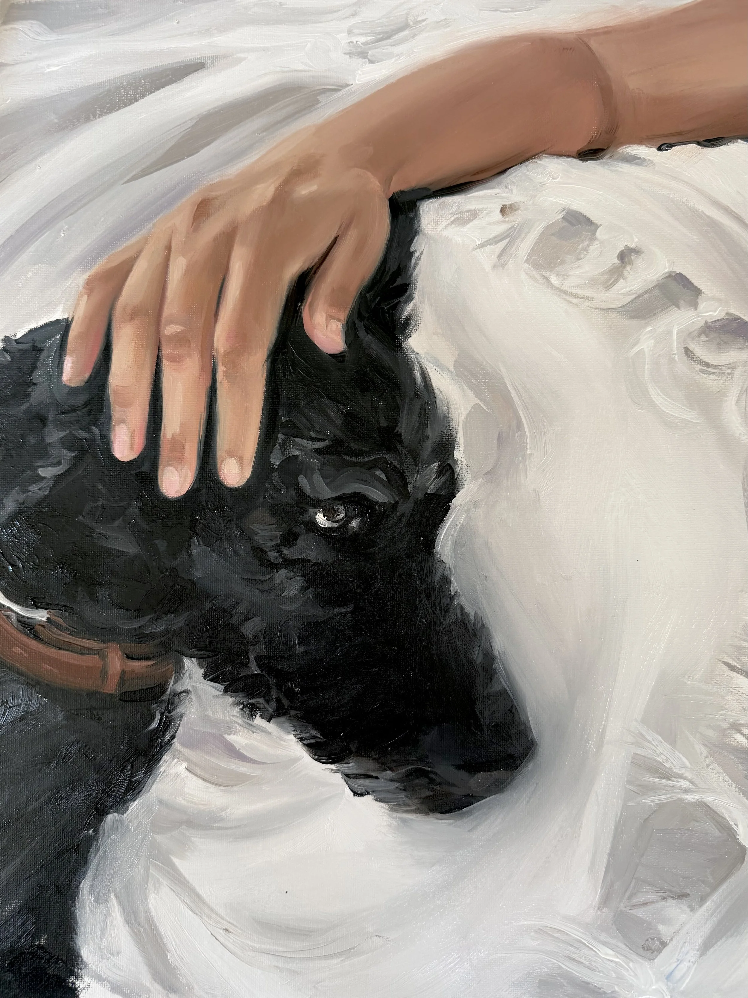 A Great Love, oil on canvas, 24x36