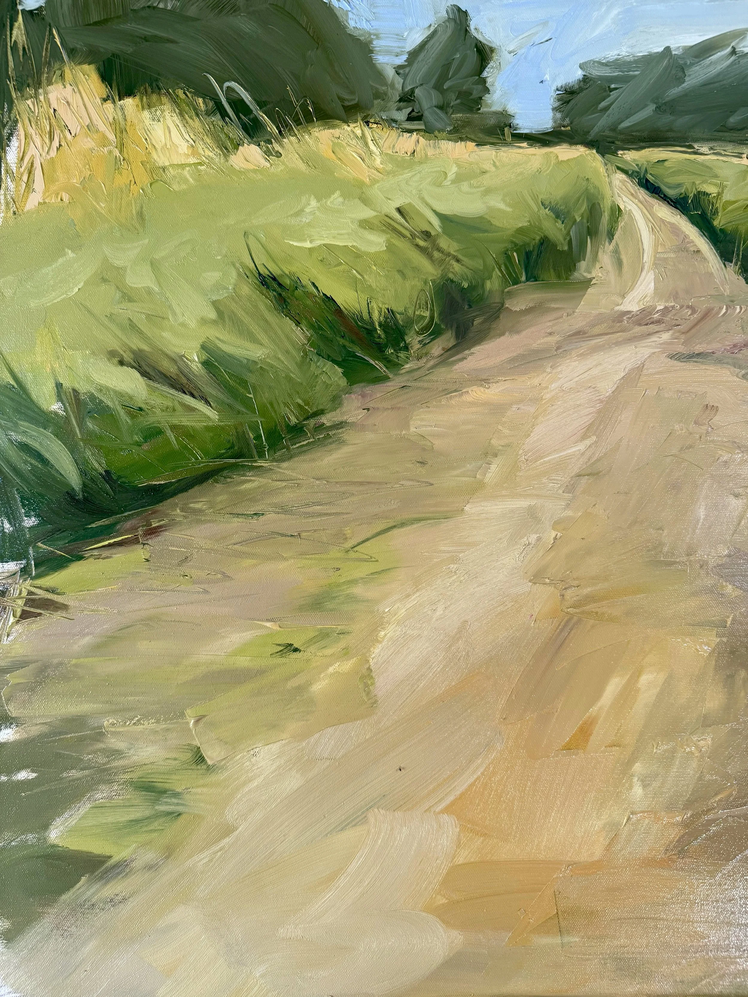 Birding Path, oil on canvas, 24x36