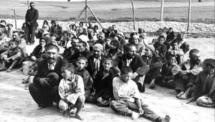 Imprisoned Roma from Hungary