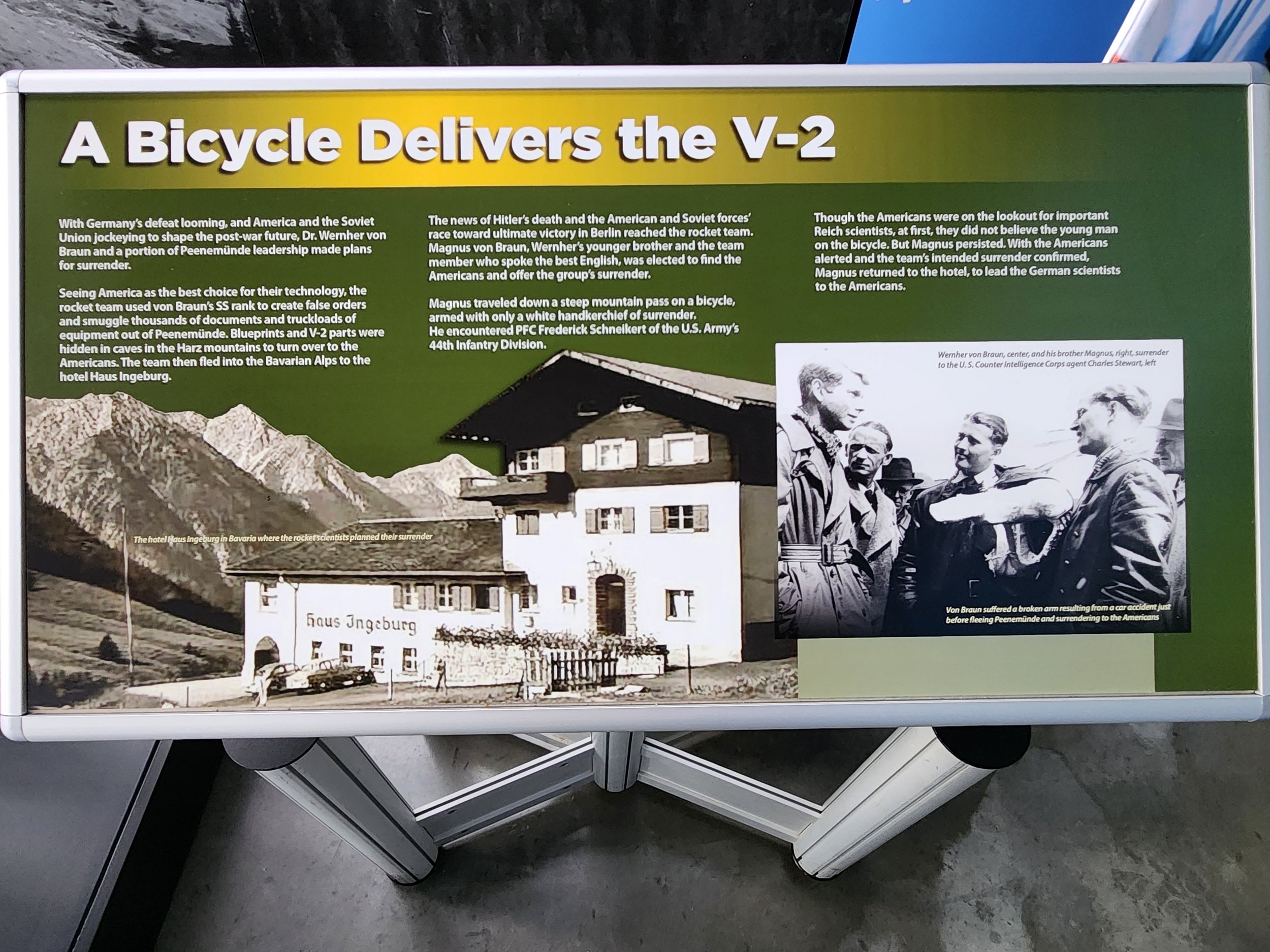 U.S. Space & Rocket Center museum exhibit