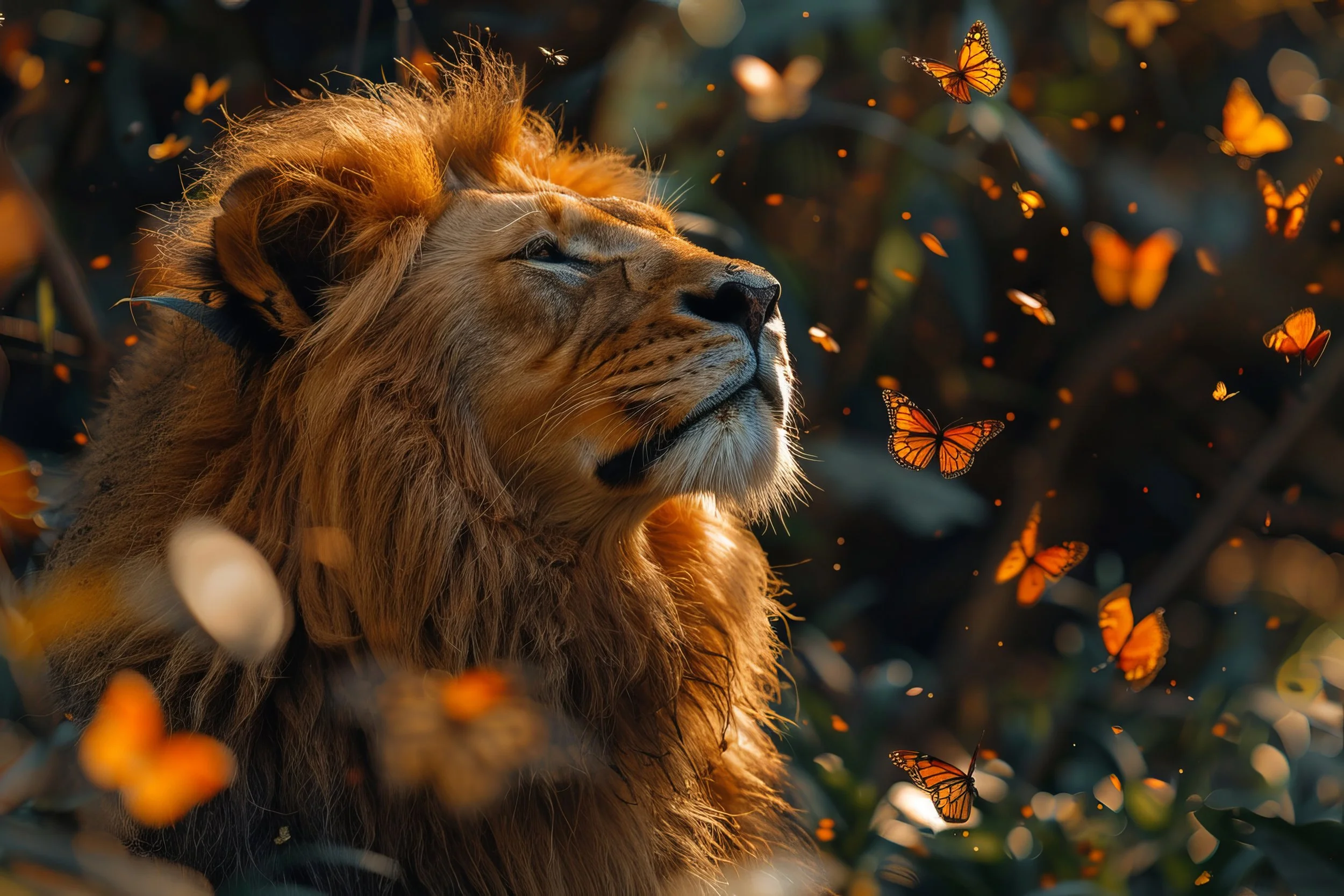 a lion, his pride, and the dreams to come.