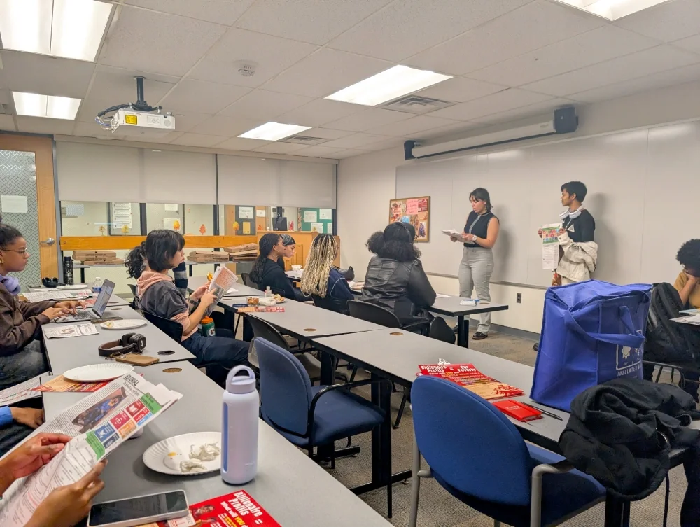 ESWA organizers speak at college classes, churches and organizations to inform communities on how they can participate with ESWA