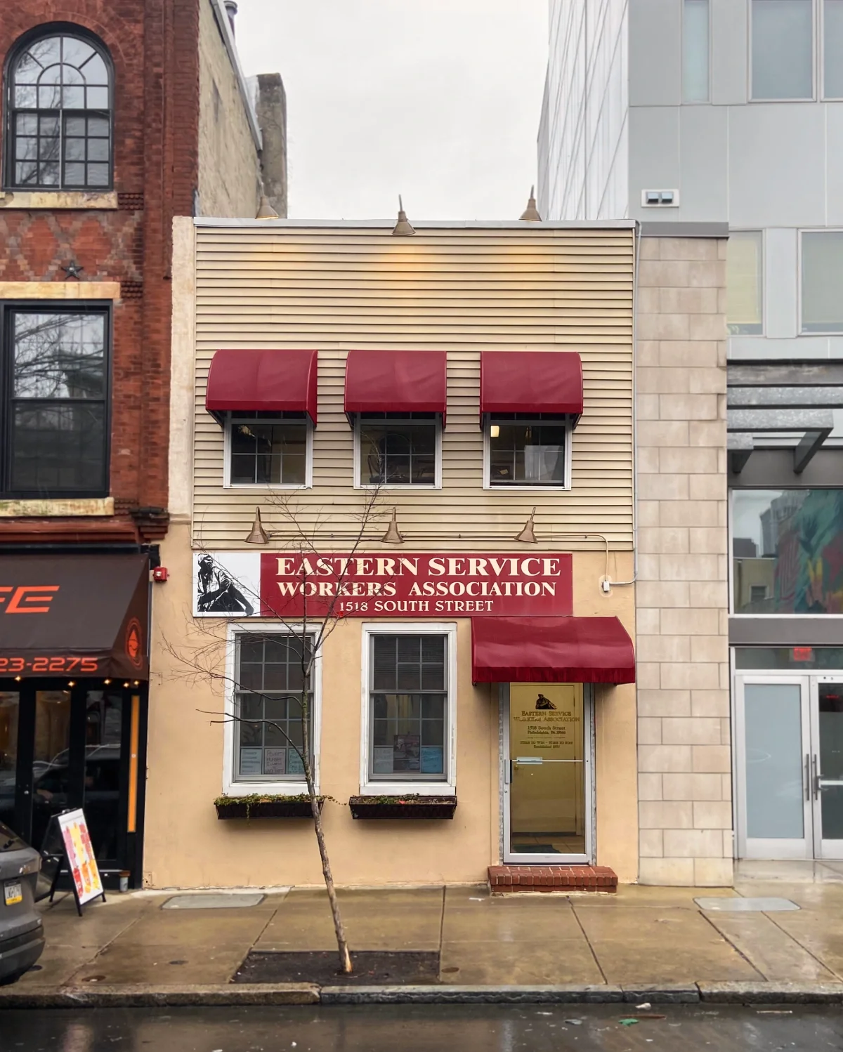 ESWA Office Central facade on South Street in Philadelphia