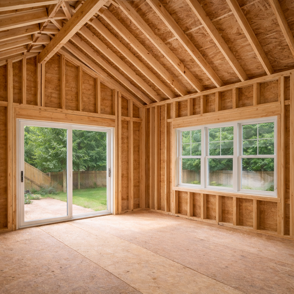 Addition by residential remodeling contractor