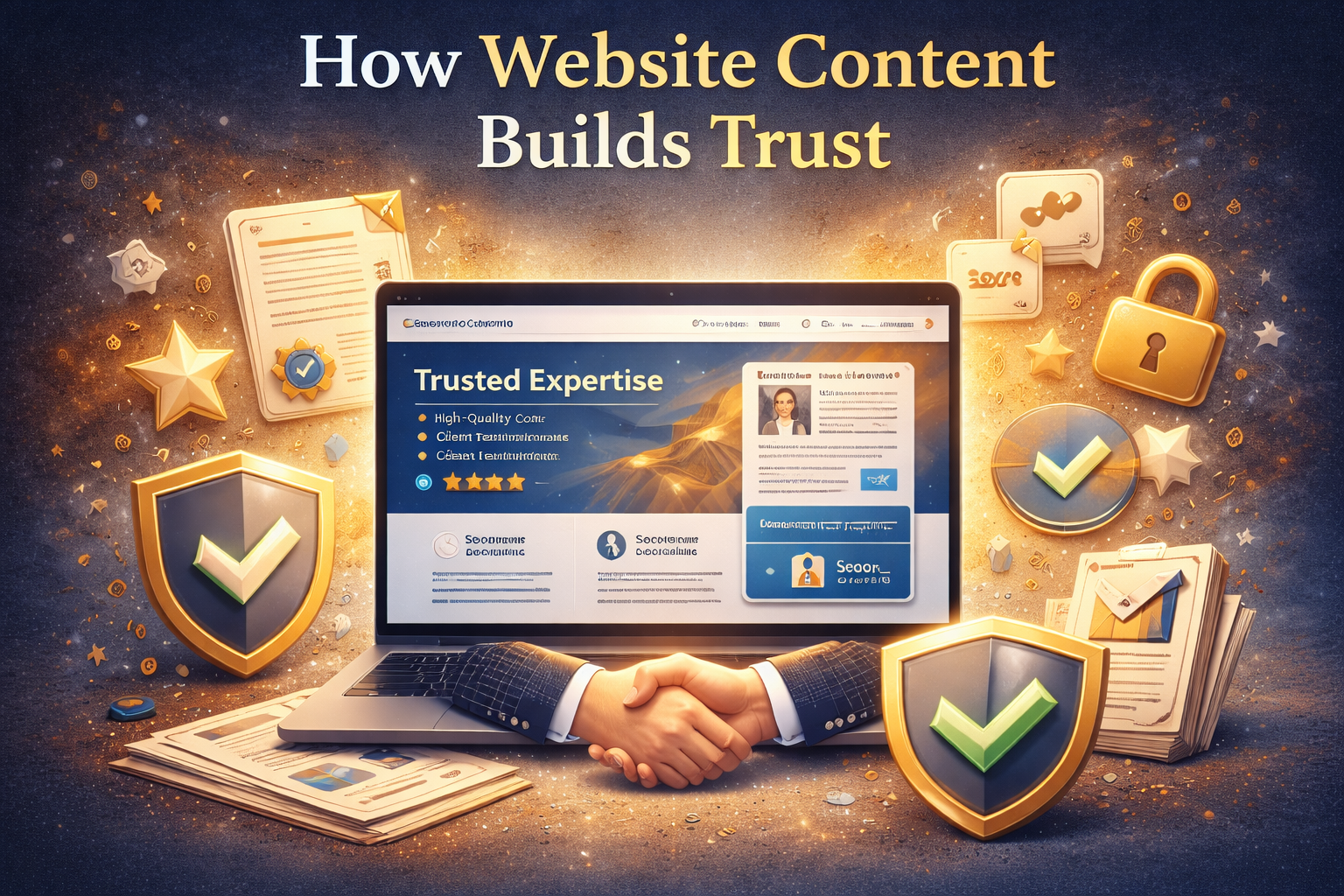 How Website Content Builds Customer Trust