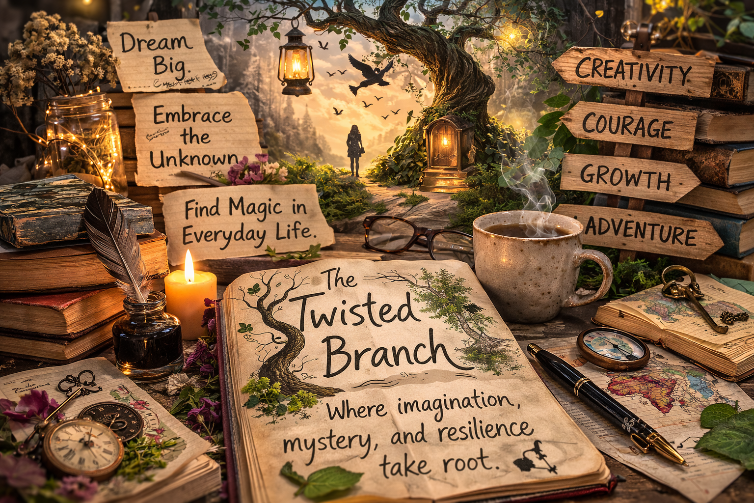 What Inspired The Twisted Branch: From Nightmares to Published Book