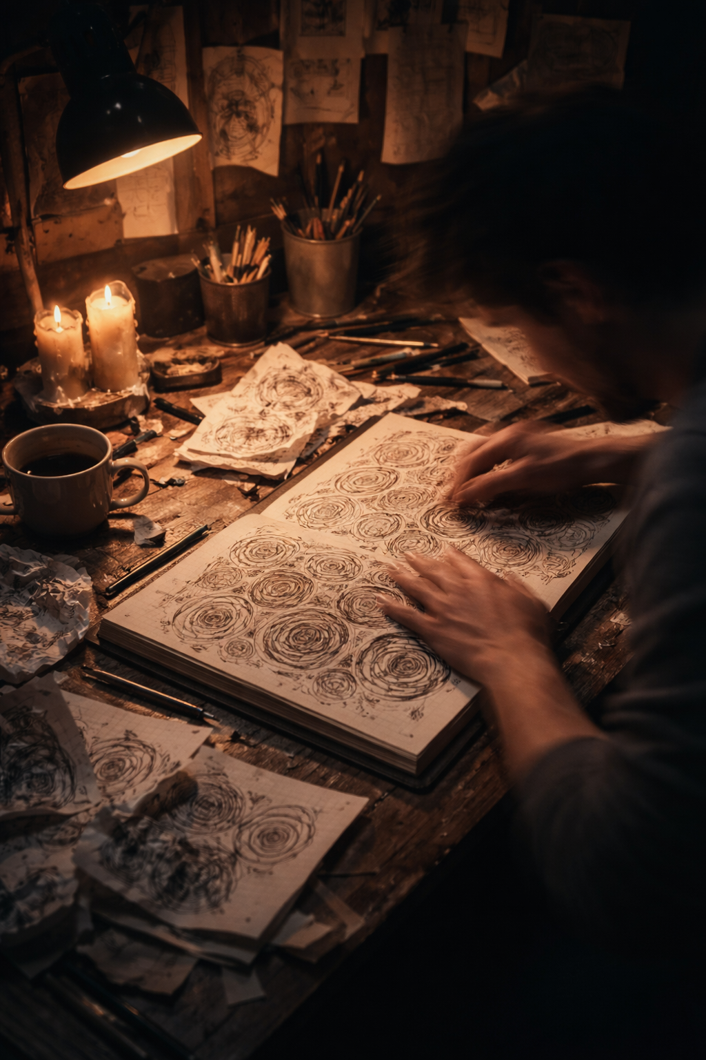 “scrapbook of ideas and clippings representing unusual thoughts and concepts”