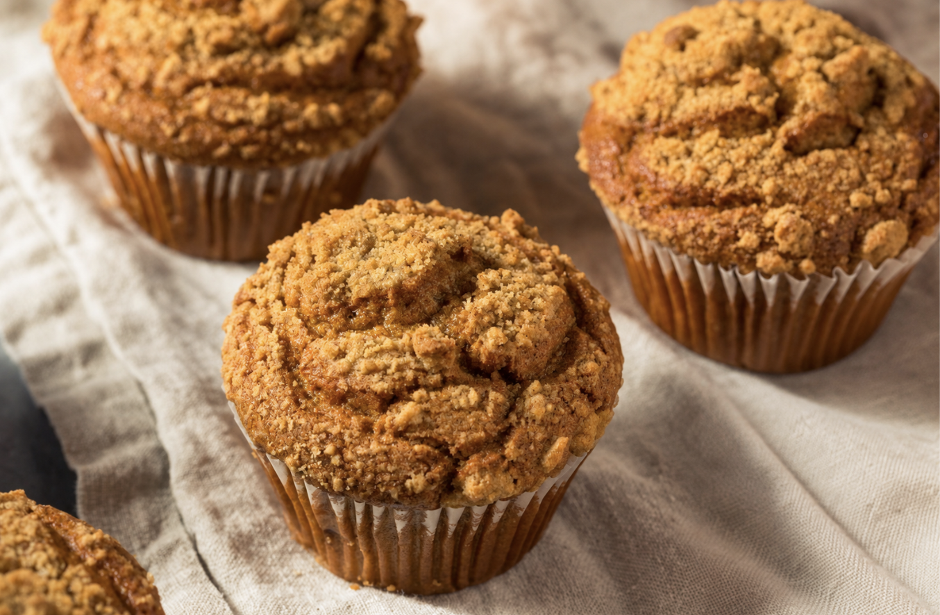  Pumpkin Protein Muffins