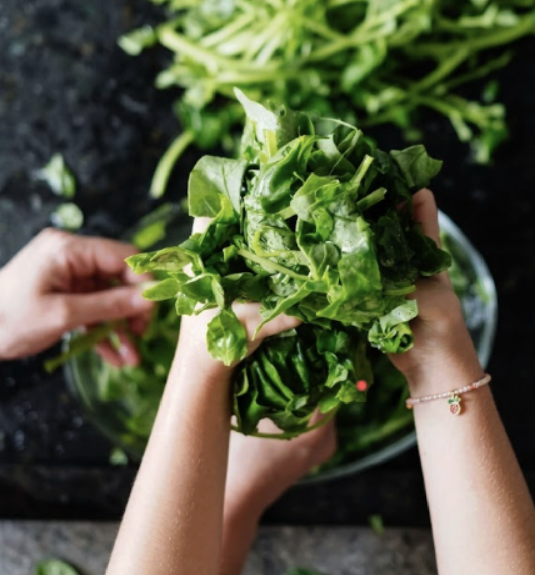 nutrition and getting kids together to cook