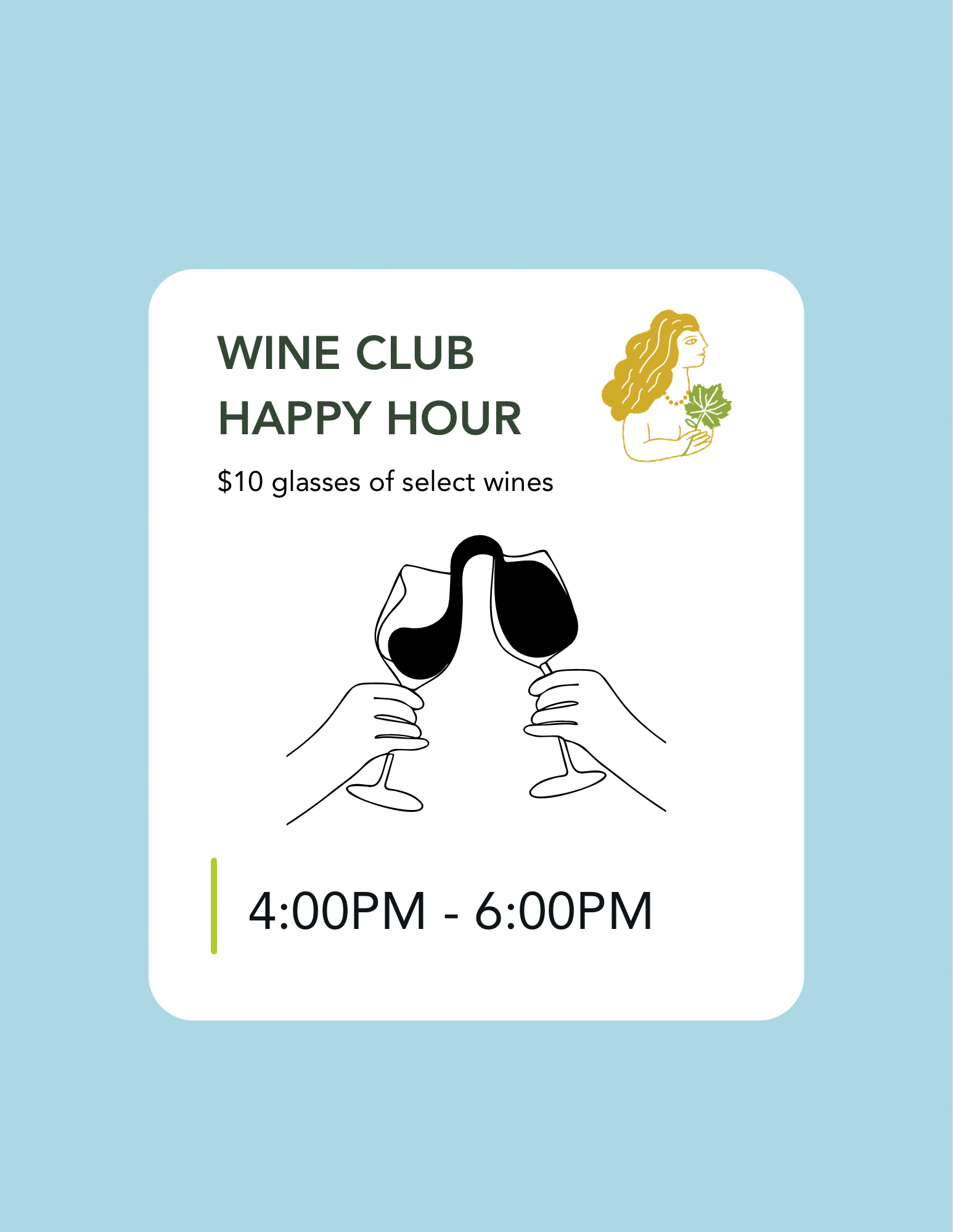 Wine Club Happy Hour