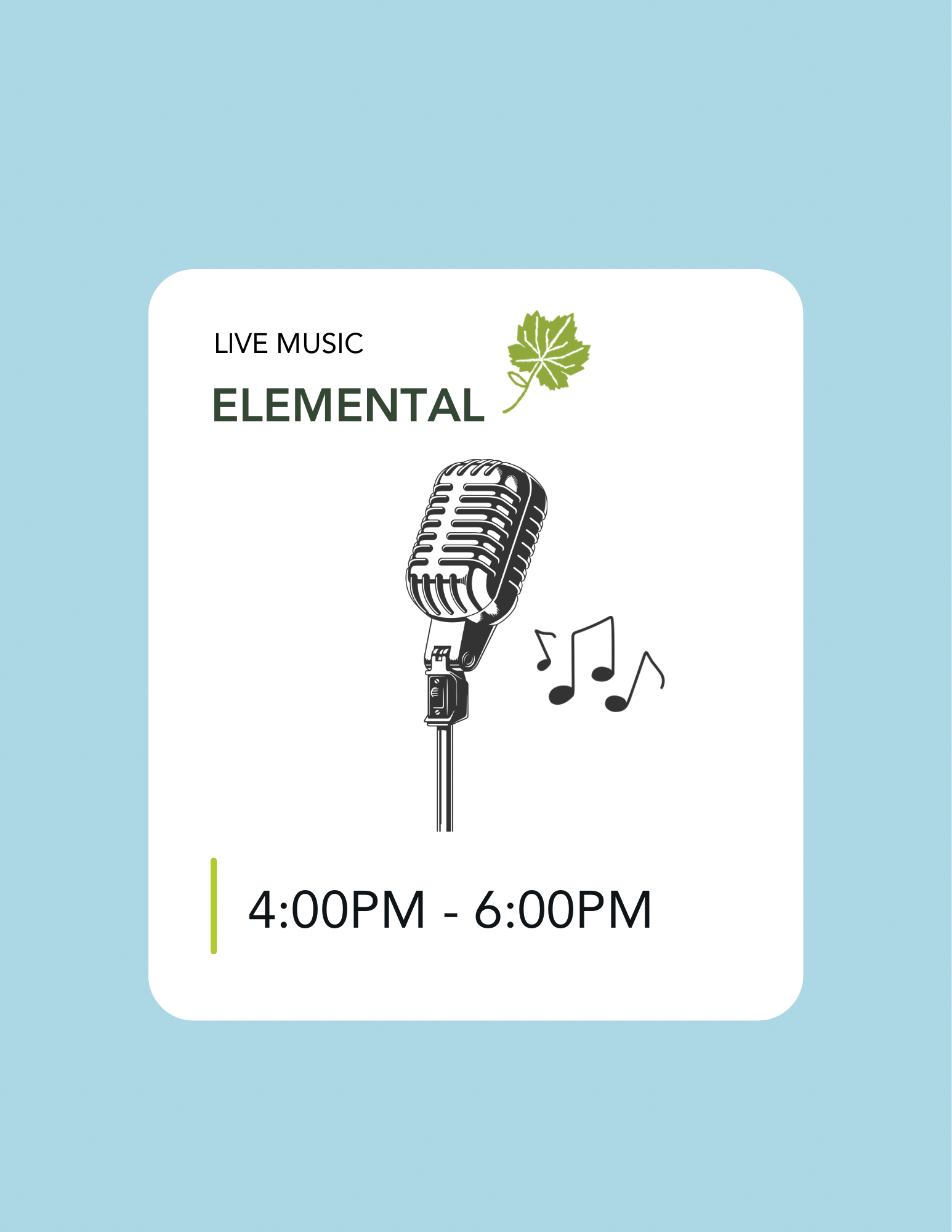 Live Music: Elemental