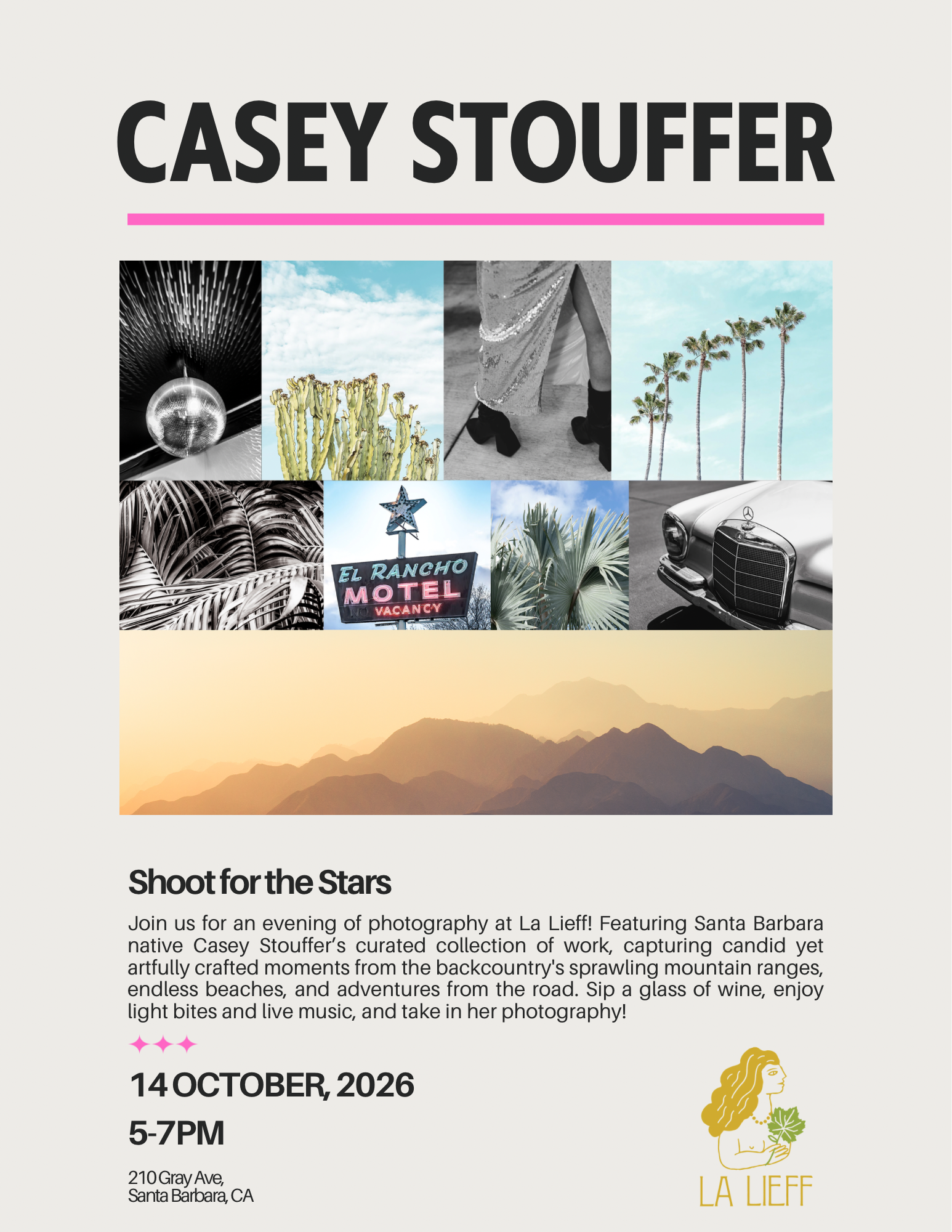‘Shoot for the Stars’ Casey Stouffer Photography Pop-up