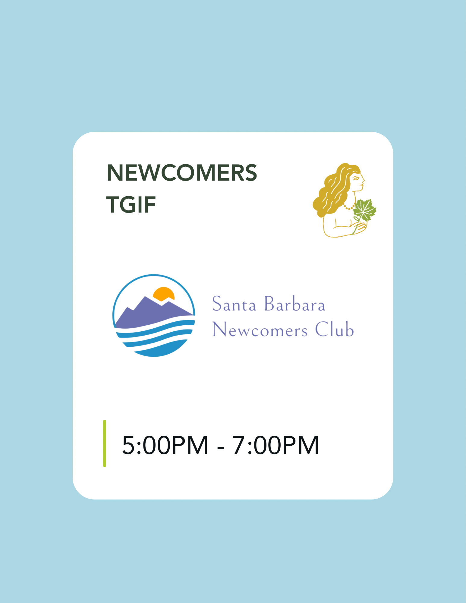 Newcomers TGIF