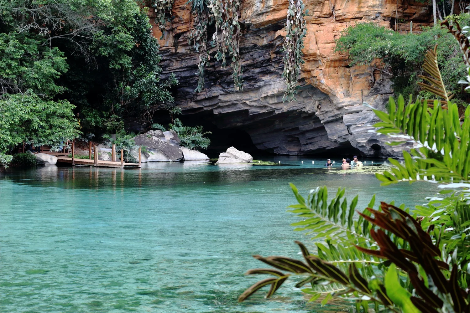 Cave tubing in Belize