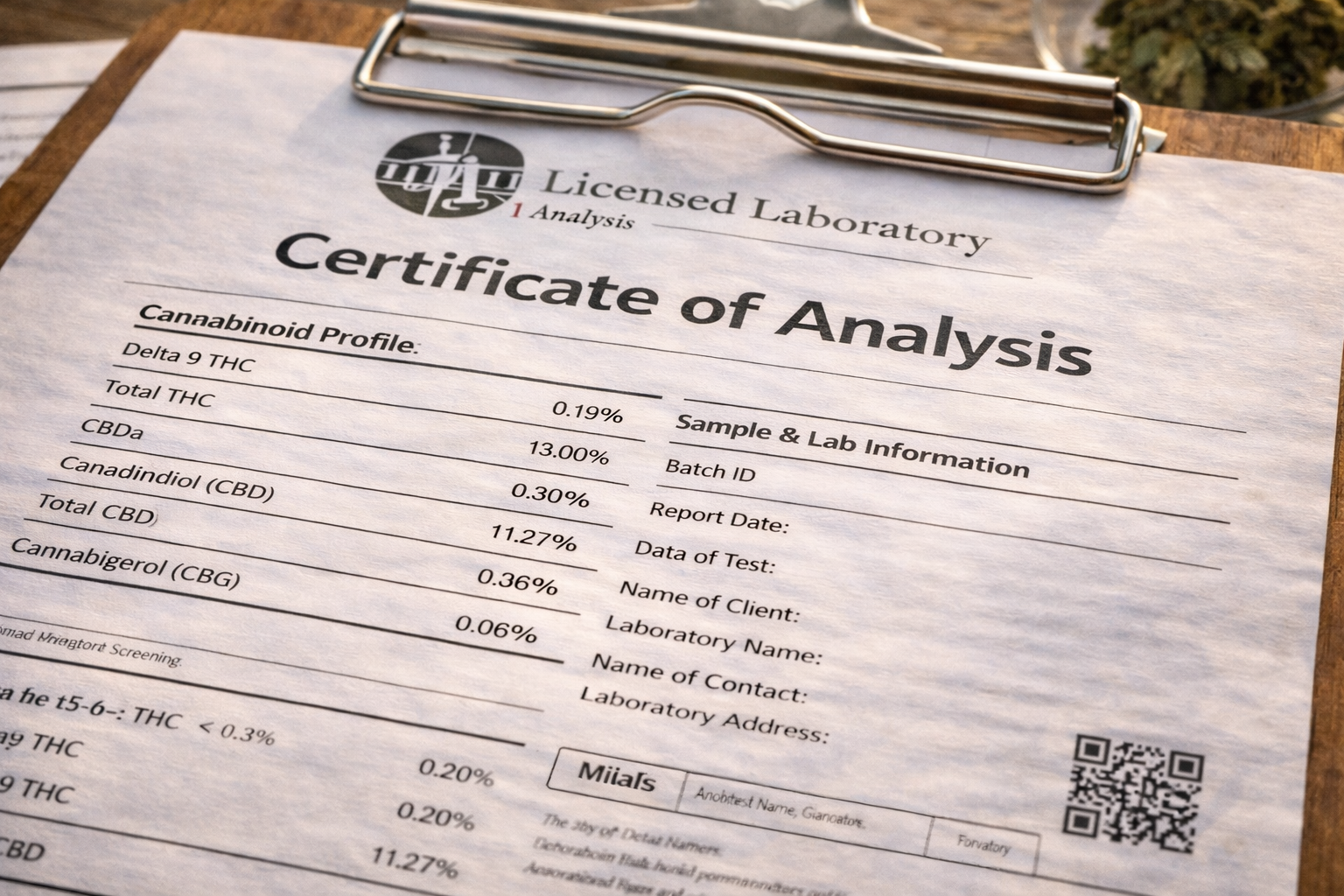 How Hemp Is Tested and Verified: Understanding Certificates of Analysis 