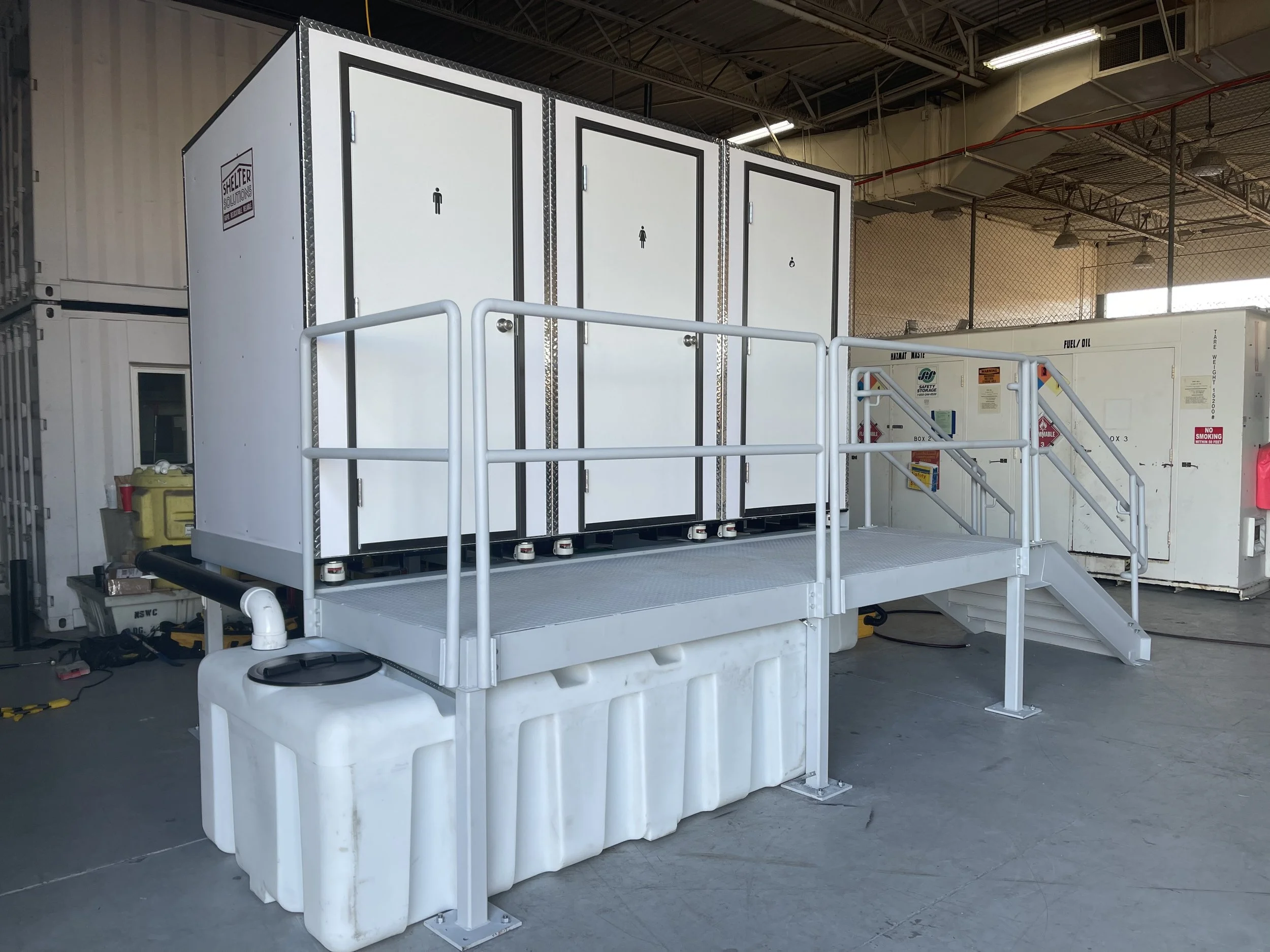 CORONADO HIGHLY MOBILE LATRINE & LACTATION POD SYSTEM – PREFABRICATED BATHROOM UNITS