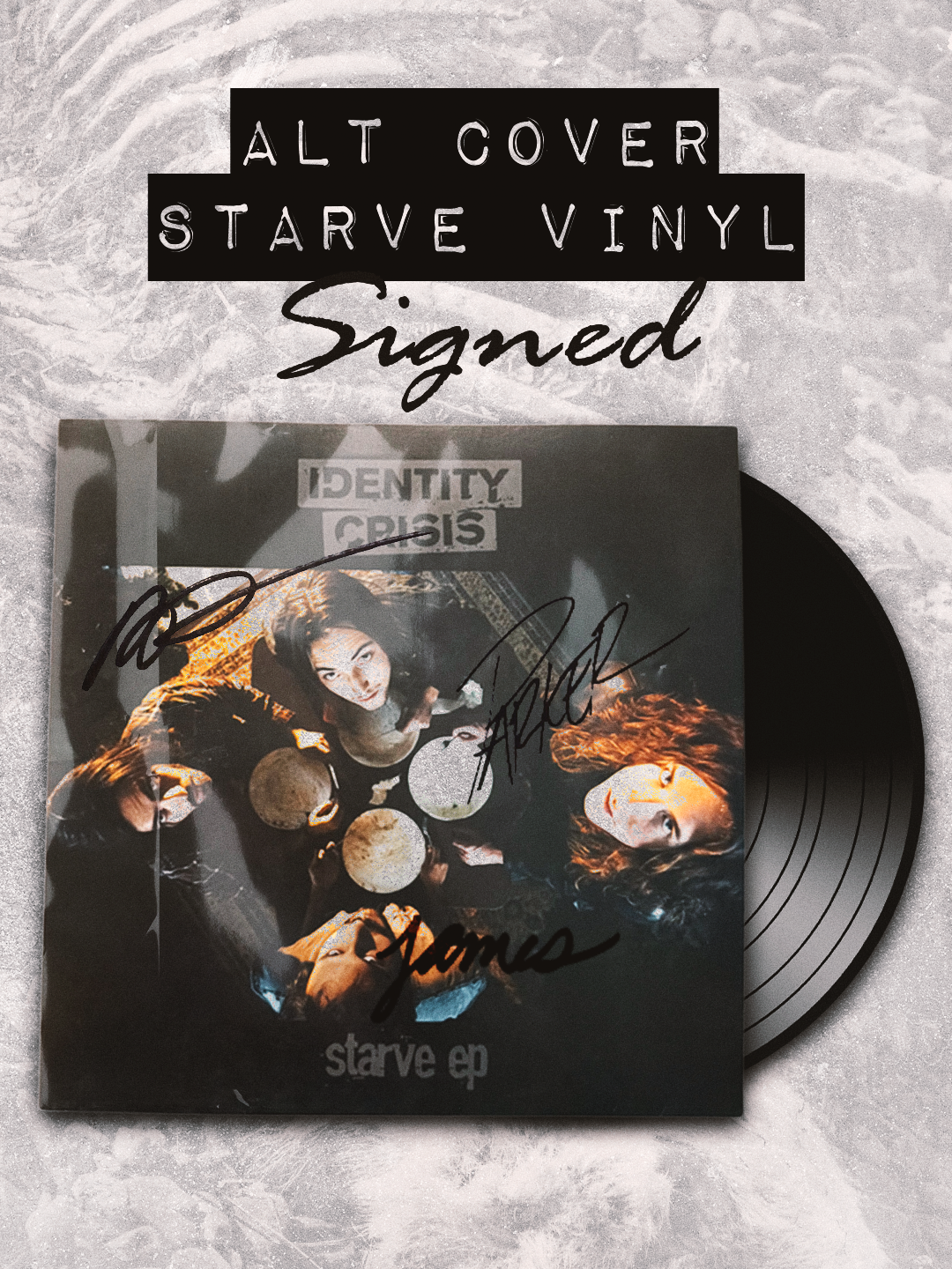 Starve EP 1st Press Vinyl (Signed) - LIMITED TO 50