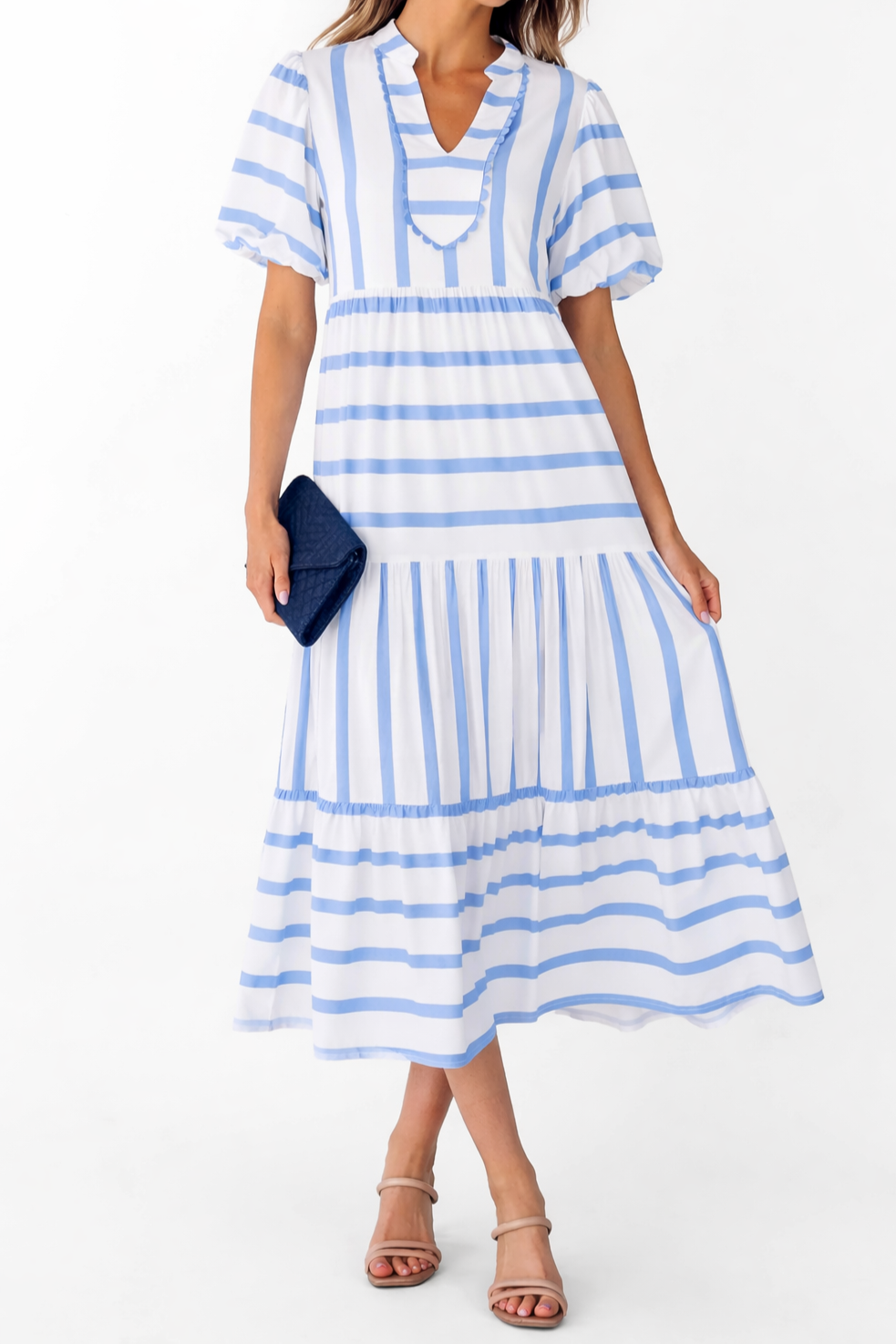 Coastal Breeze Midi Dress