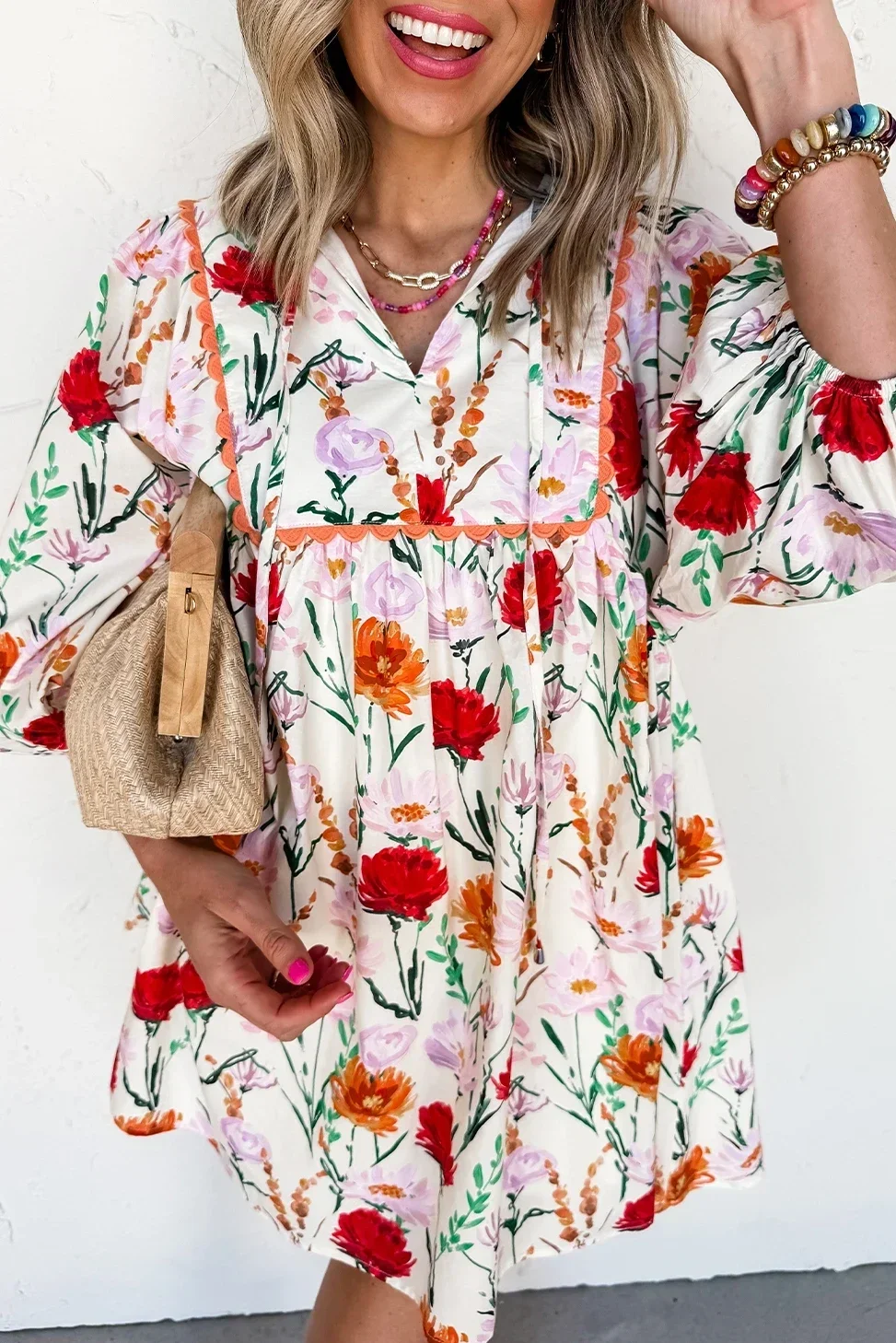 Southern Belle Bloom Mini Dress