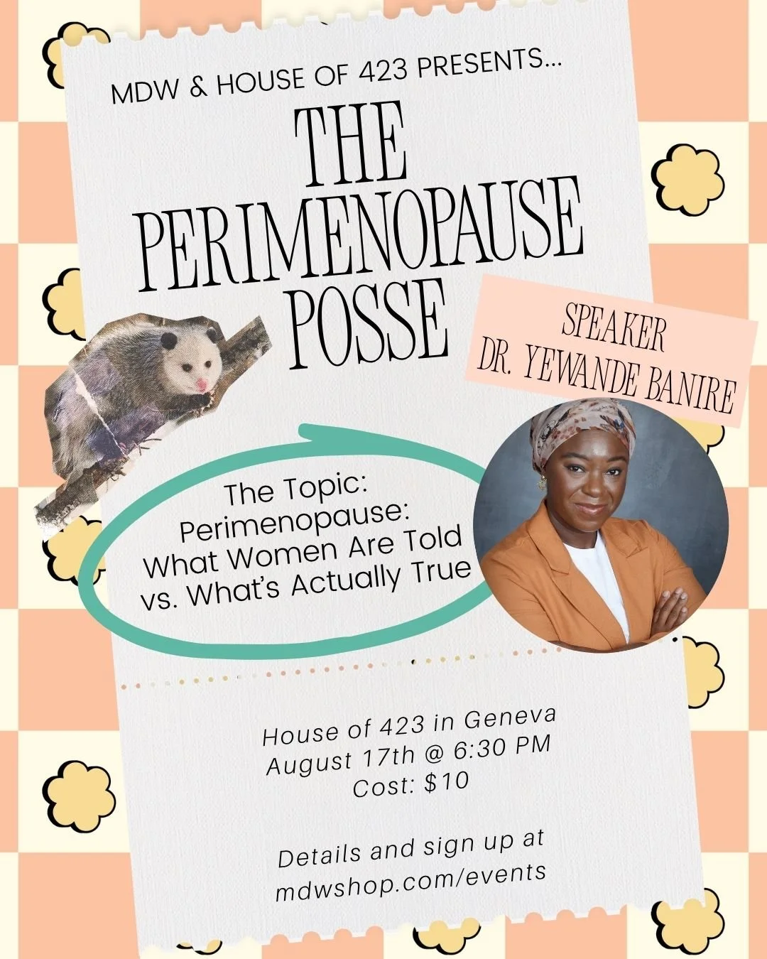 Speaker Series with Dr. Yewande Banire - Perimenopause: What Women Are Told vs. What’s Actually True