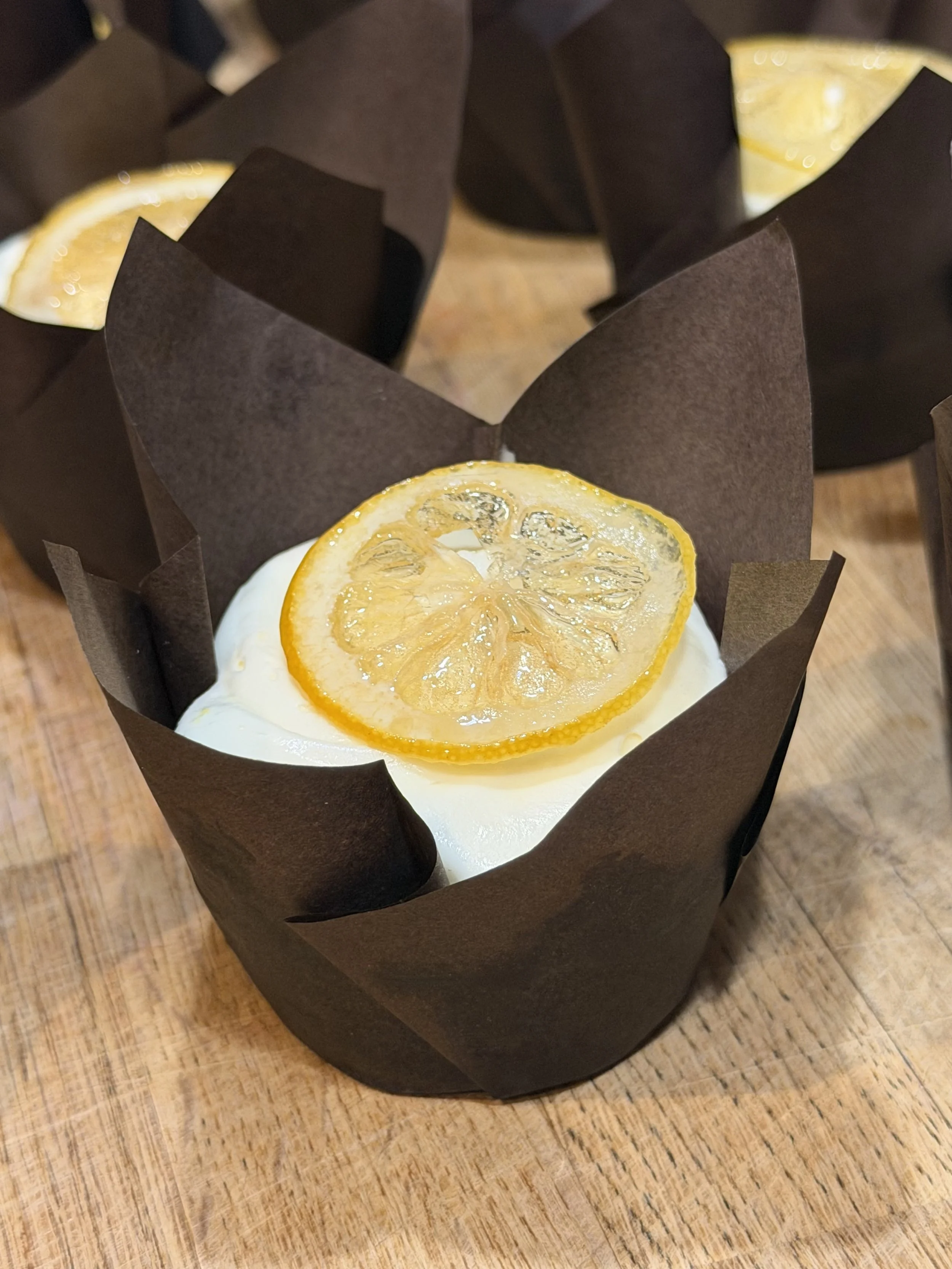 Lemon &amp; Blueberry Cupcakes with Cream Cheese Frosting