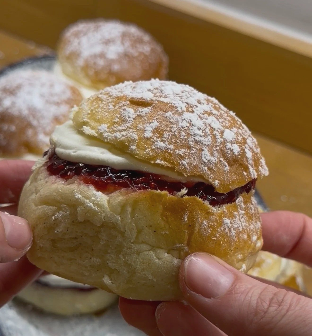 SCANDINAVIAN LENT BUNS “FASTELAVNS BOLLER”