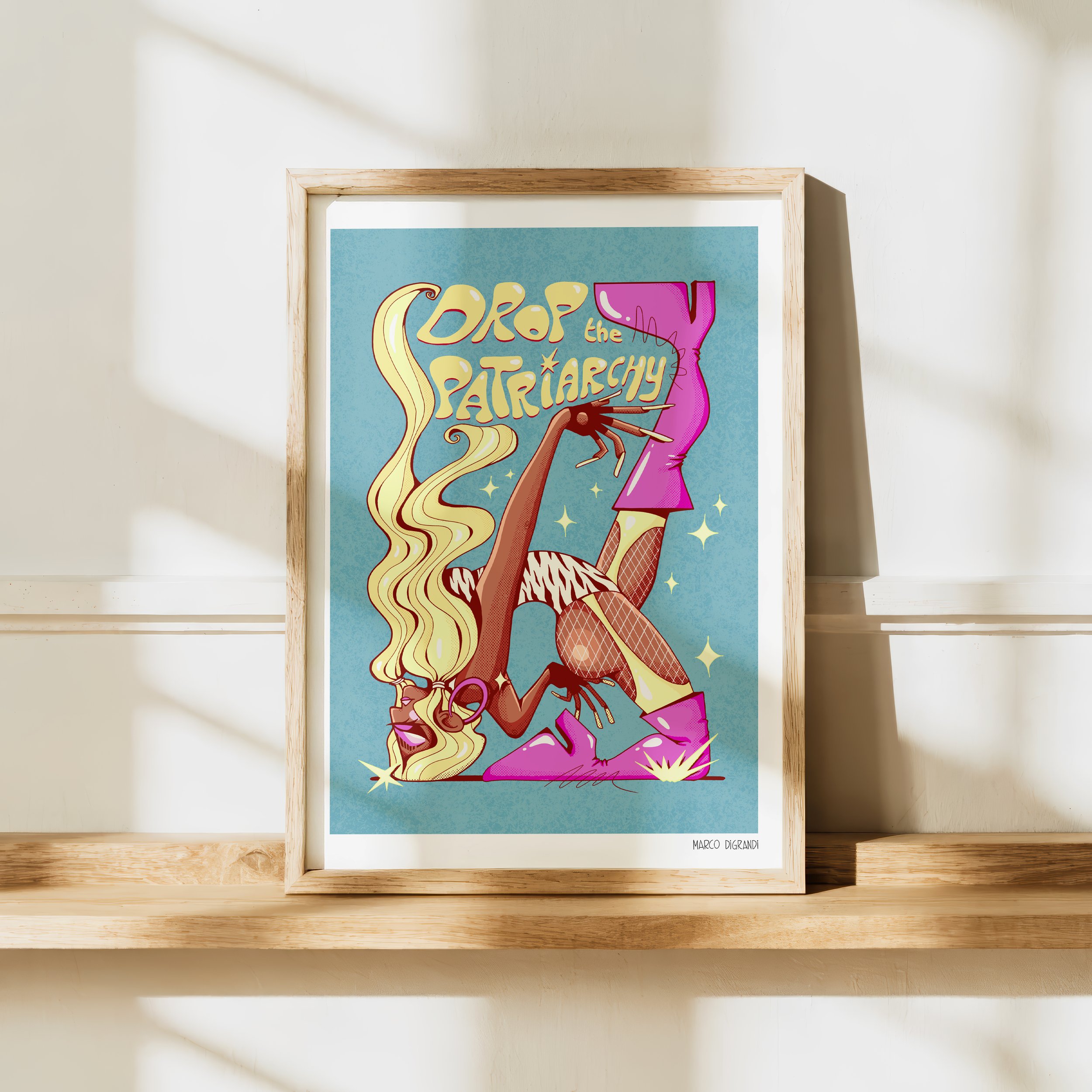 "Drop The Patriarchy" - giclée fine art print
