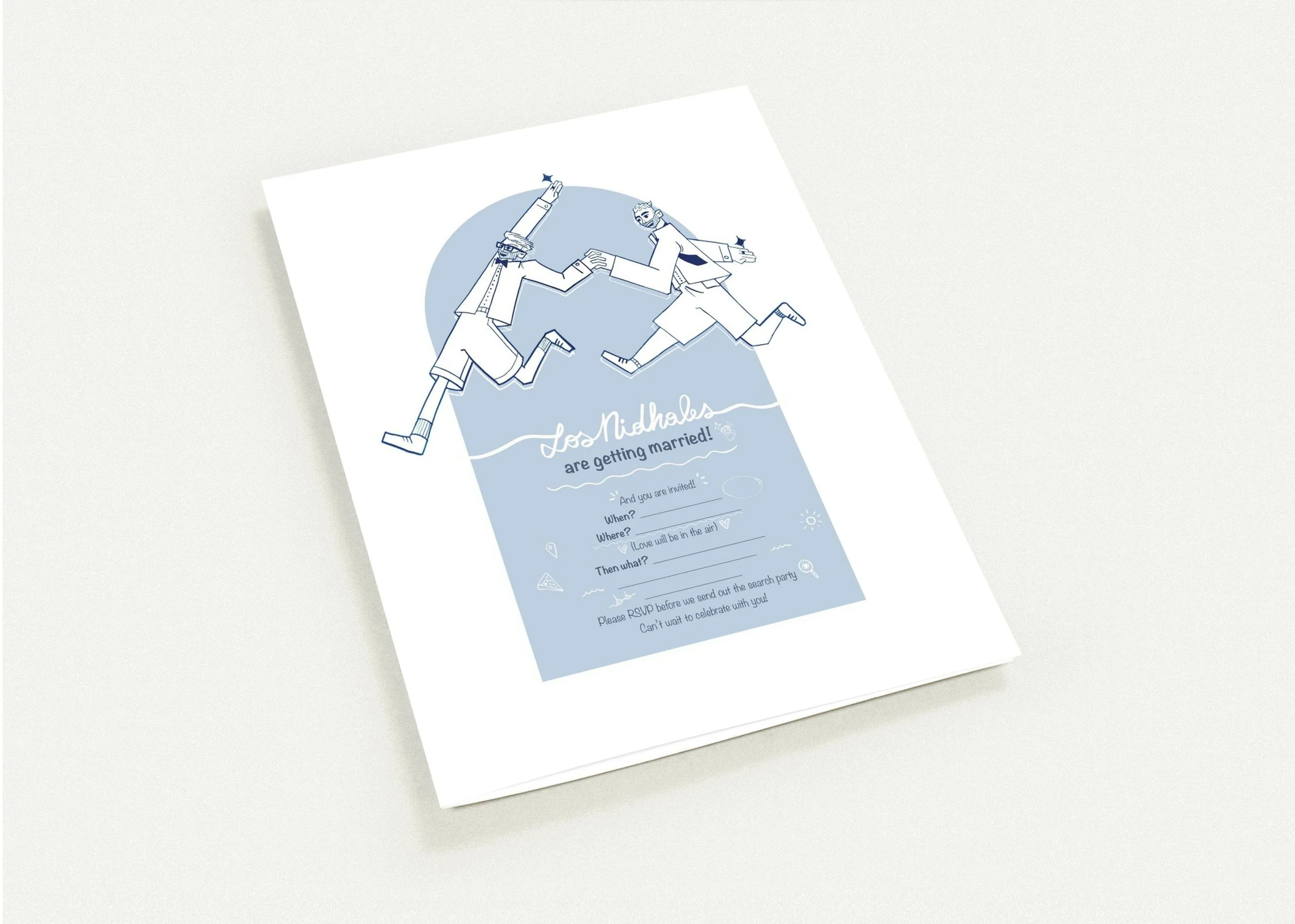 Custom Wedding Invitation
