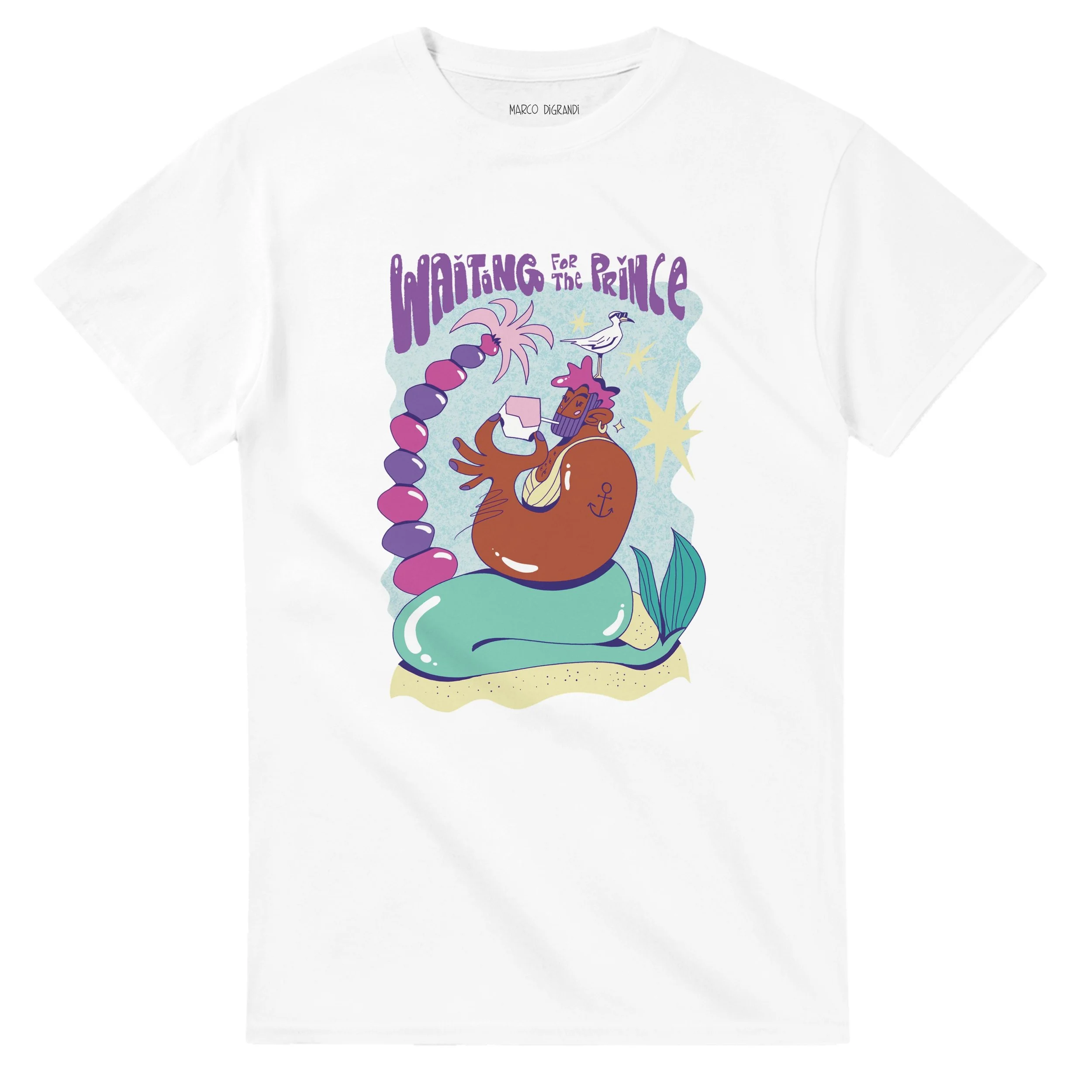 "Waiting For The Prince" 100% cotton T-shirt | Gildan® 5000