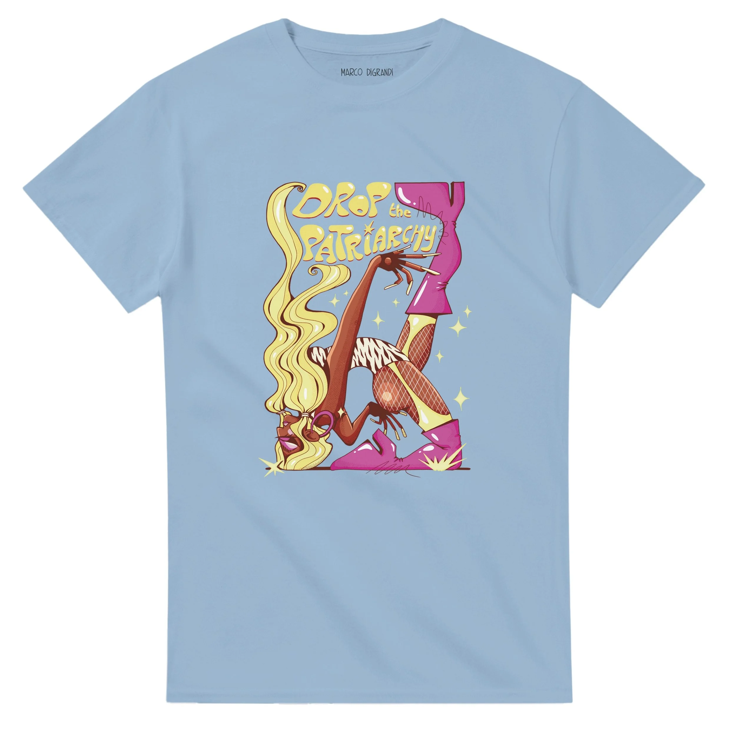 "Drop The Patriarchy" 100% cotton T-shirt | Gildan® 5000