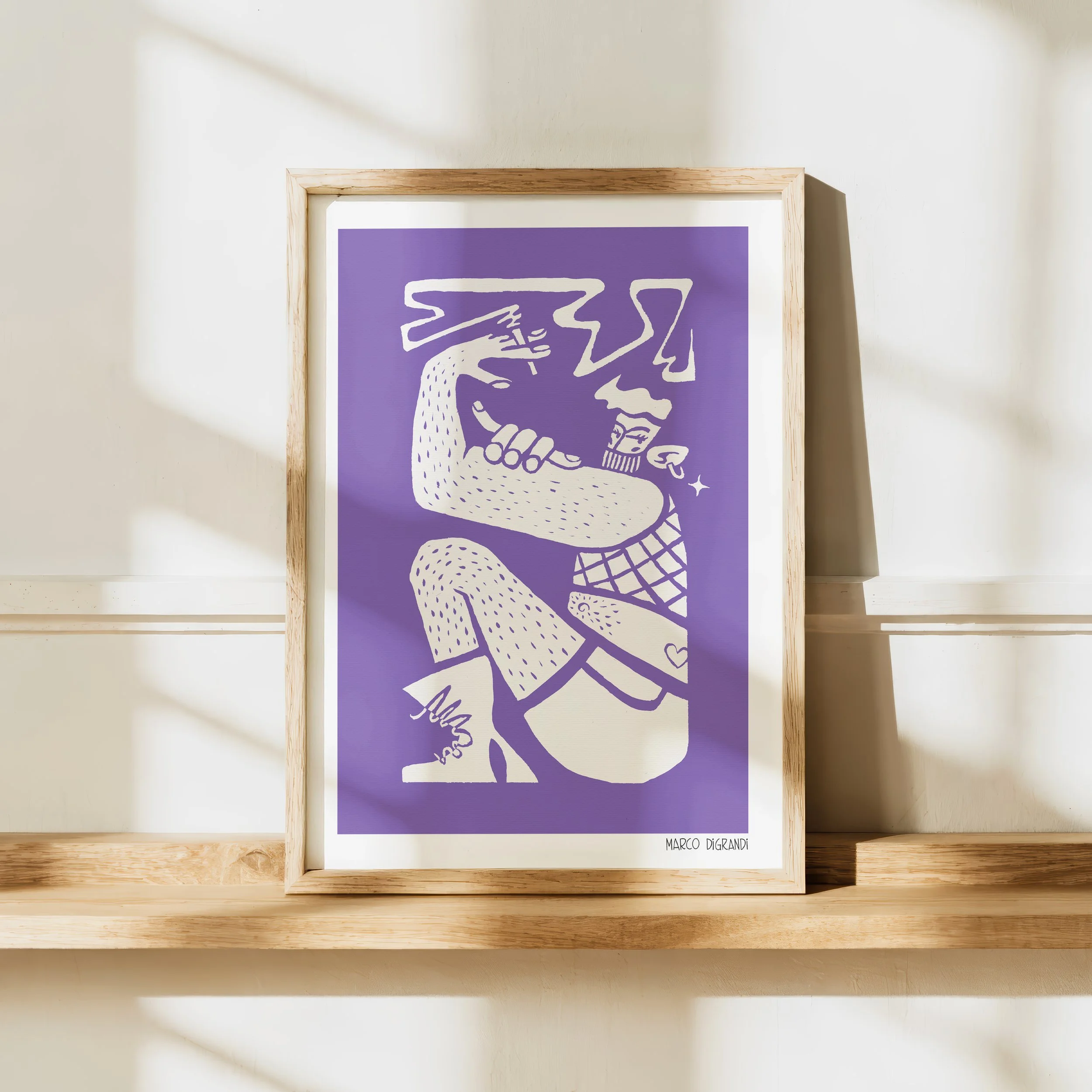 "I've Had It, Officially!" - giclée fine art print