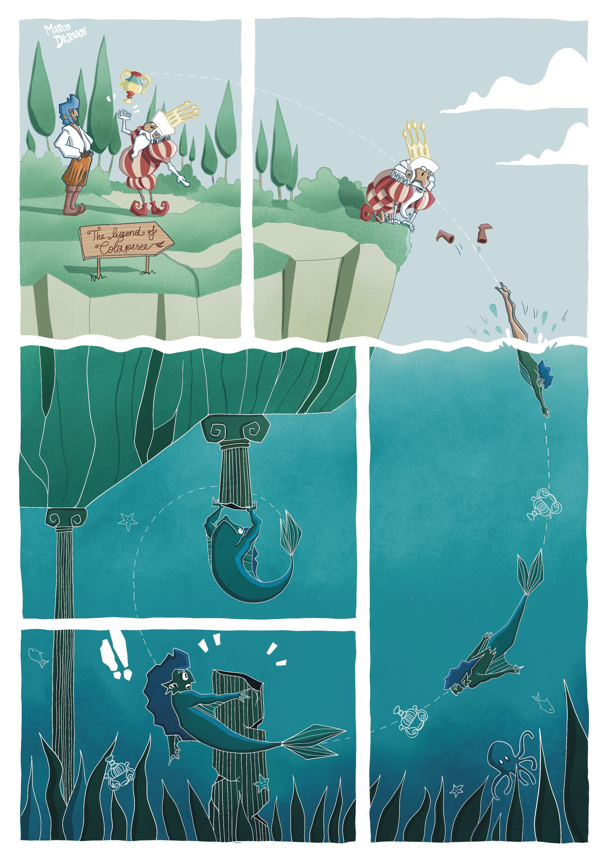 The legend of Colapesce