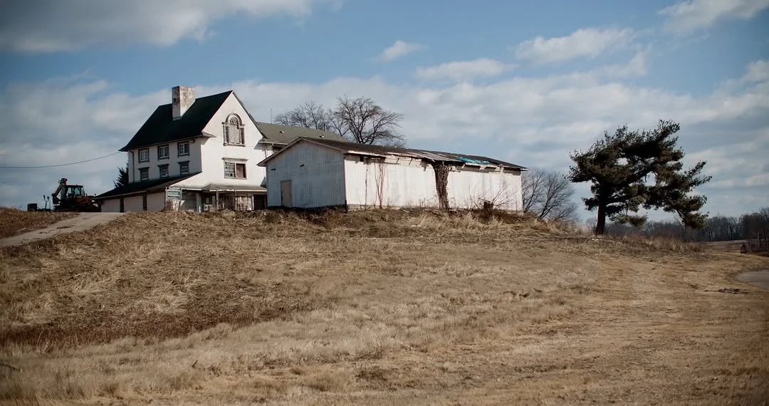Unrestored building on Cobbs Creek Campus