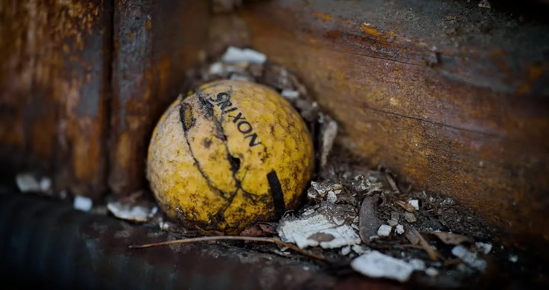 Old golf ball