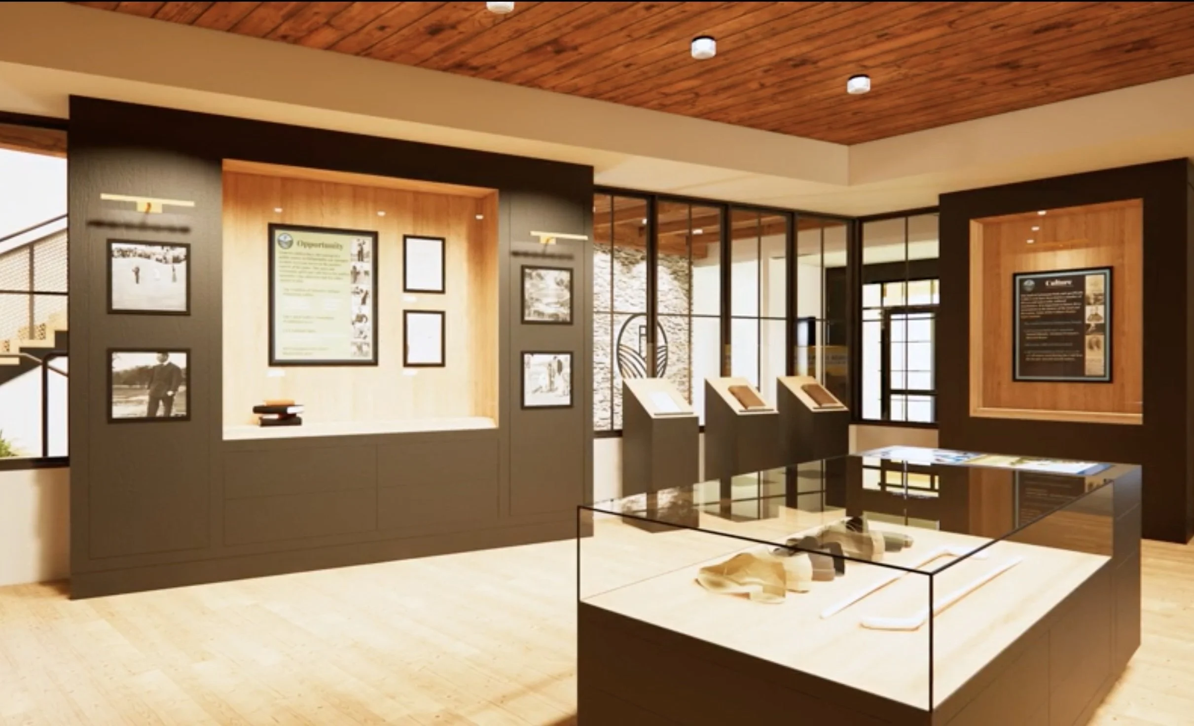 Heritage center at Cobbs Creek campus in Philadelphia