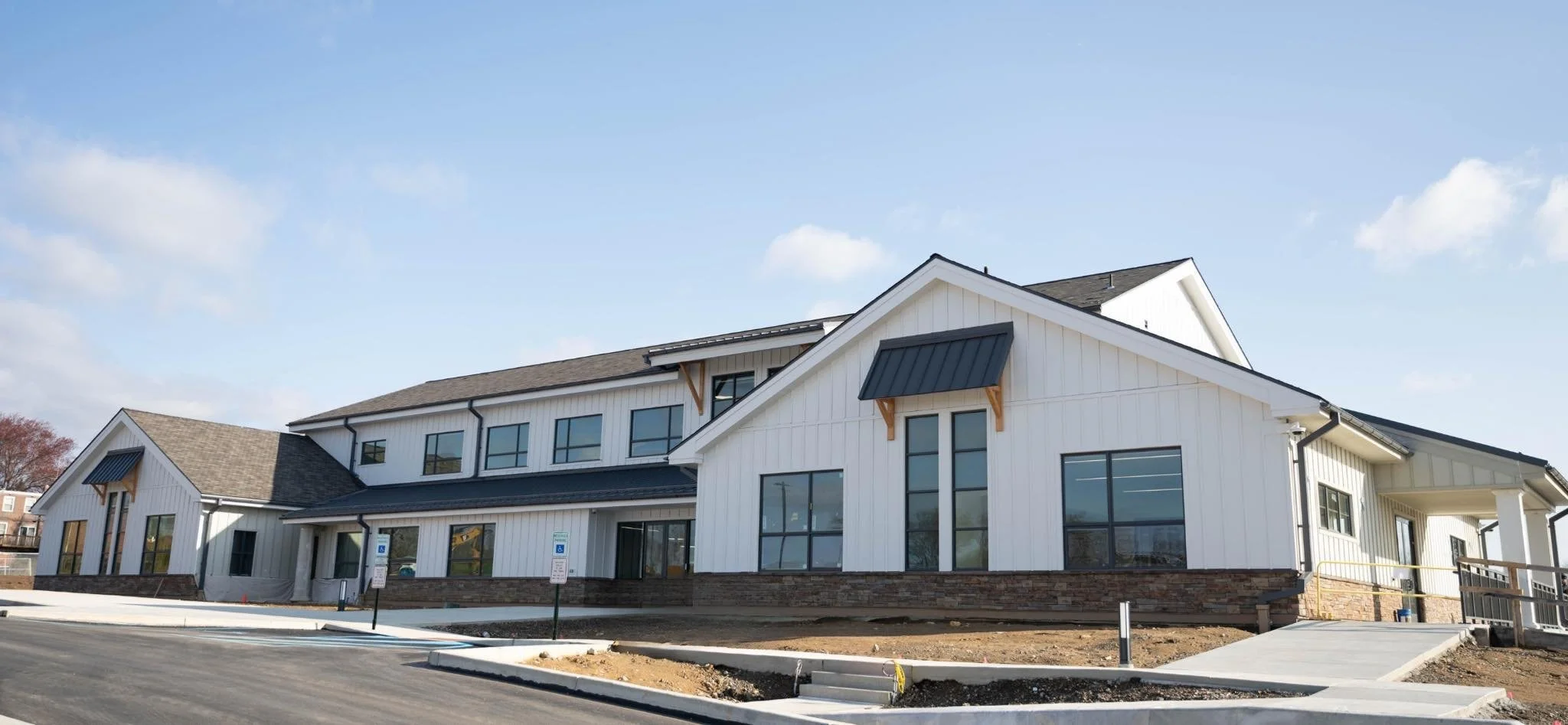 Exterior of Smilow Woodland TGR Learning Lab