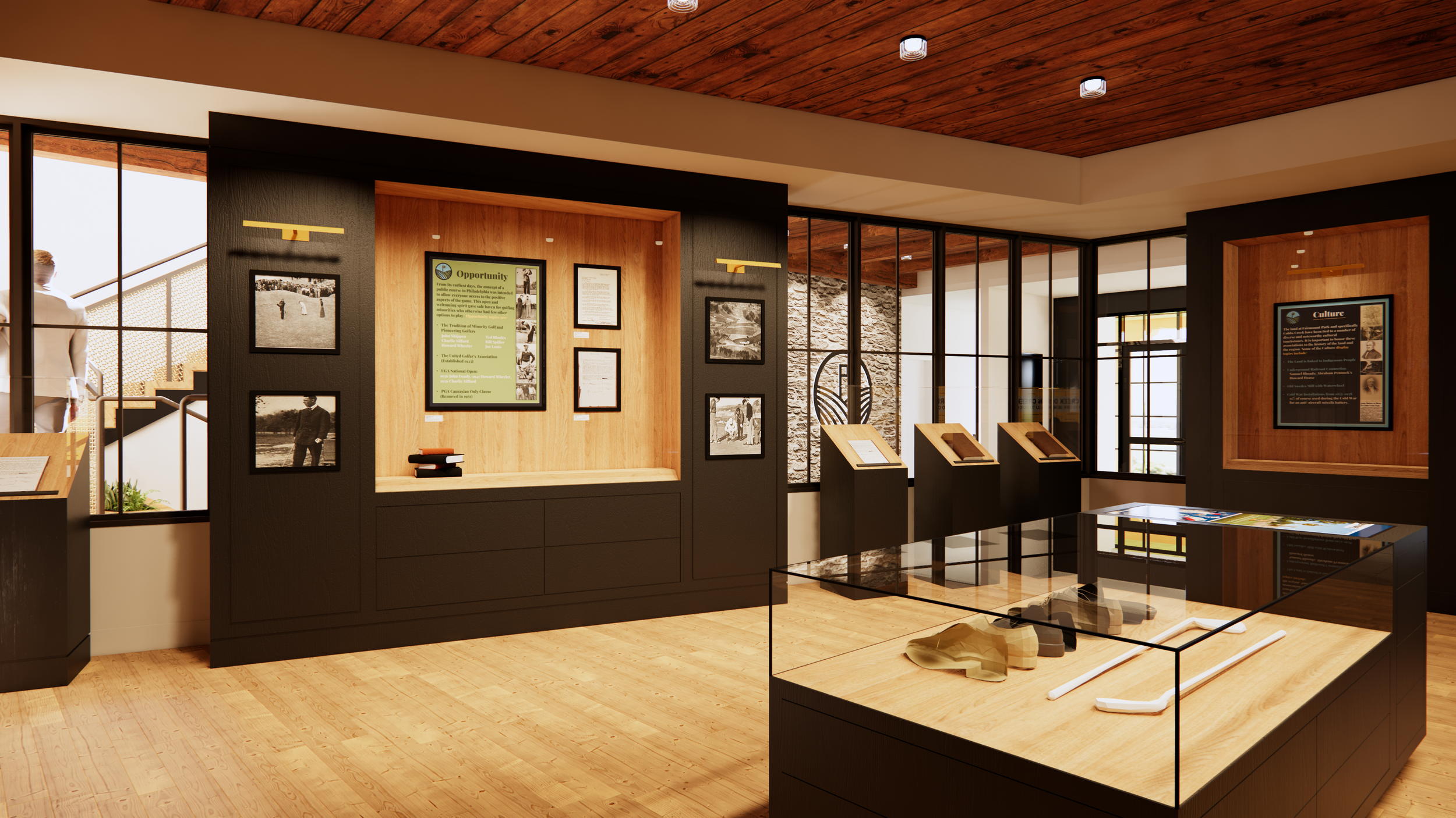 History center in Cobbs Creek campus in Philadelphia