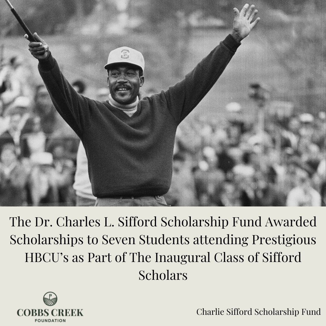 2023 Sifford Scholar Press Release