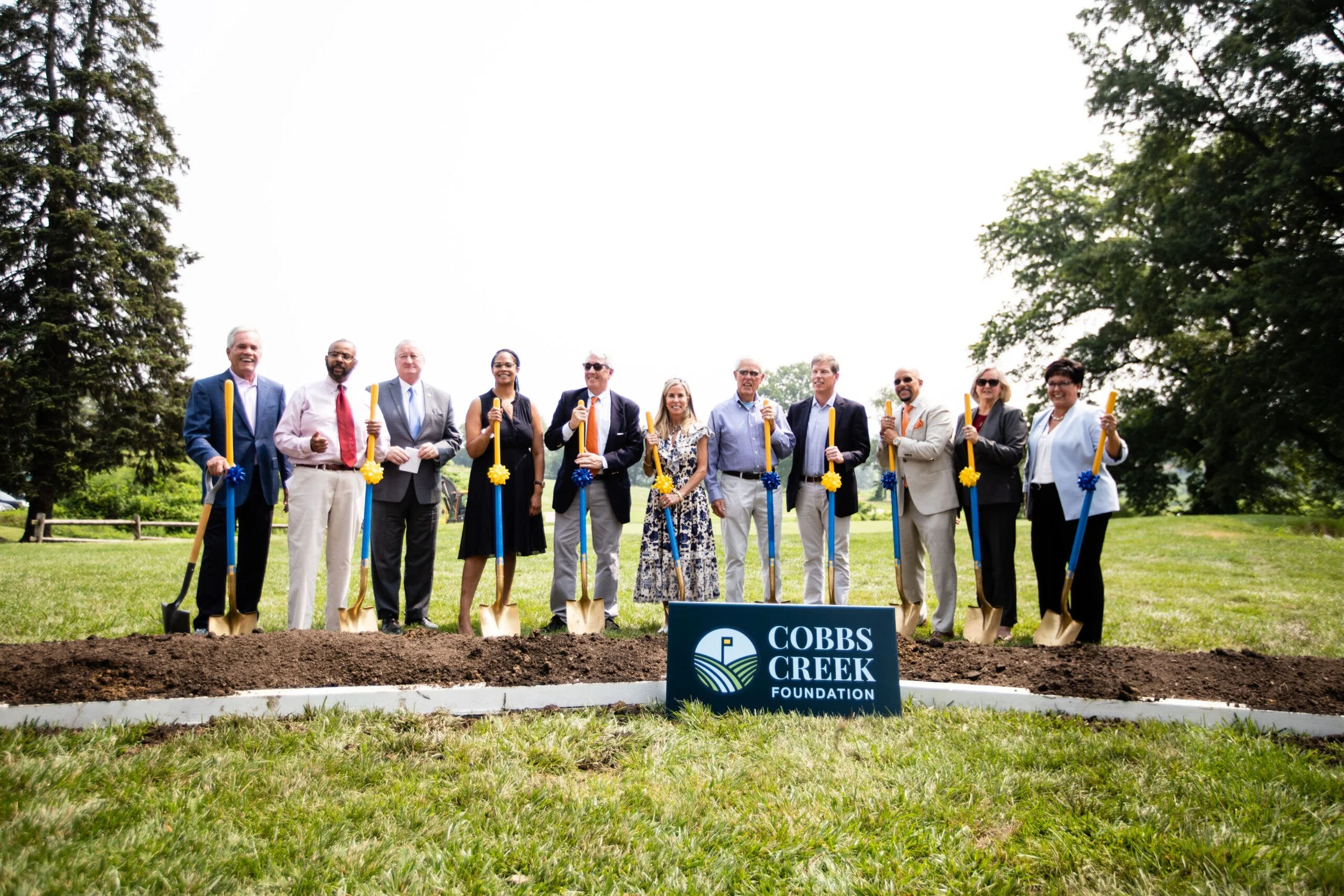 Cobbs Creek Foundation Breaks Ground, Celebrating Start of Major Revitalization of Historic Cobbs Creek Golf Course