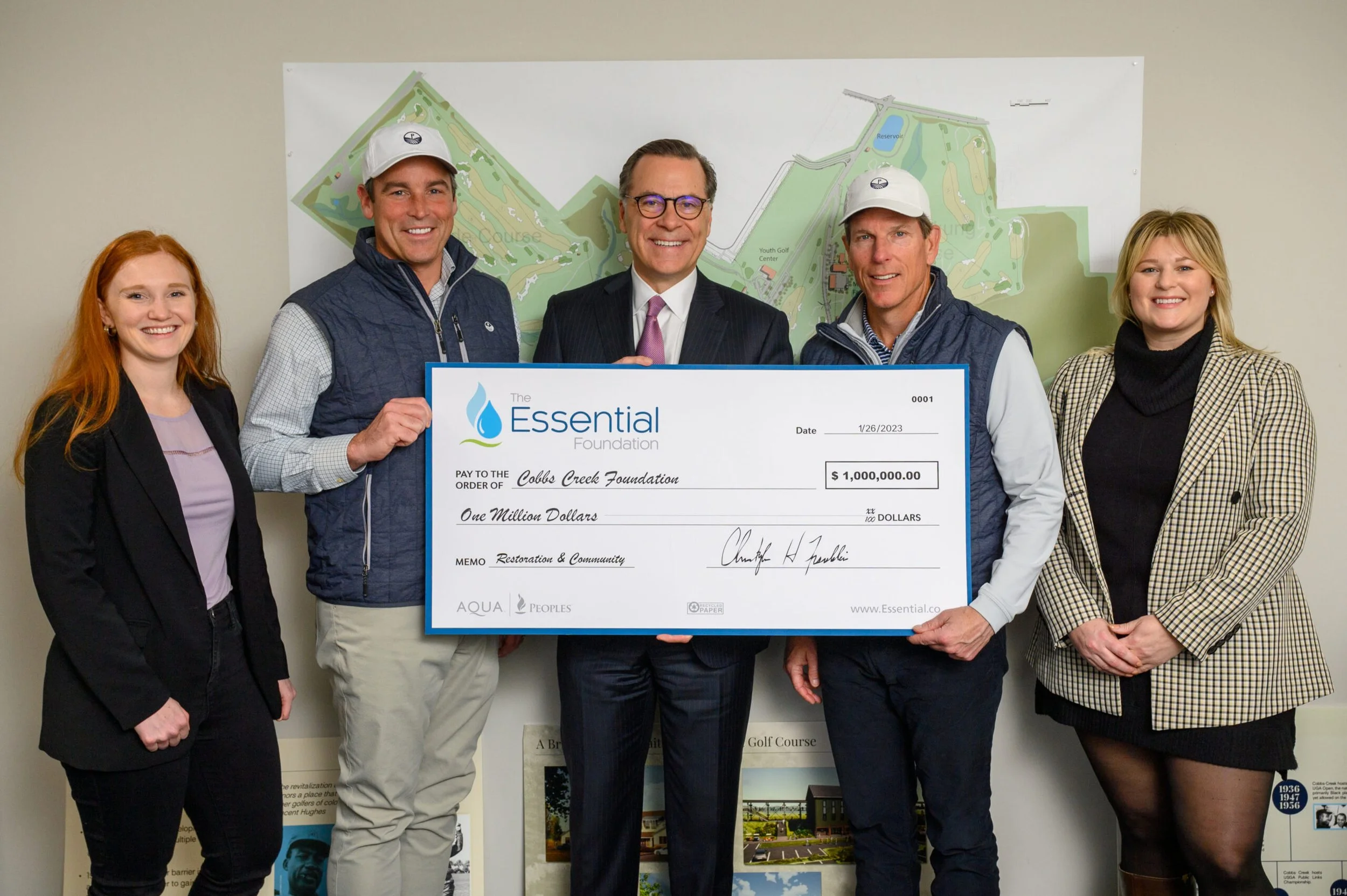 Essential Utilities launches one of the largest urban creek restoration projects in the U.S. through $1 million donation to Cobbs Creek Foundation