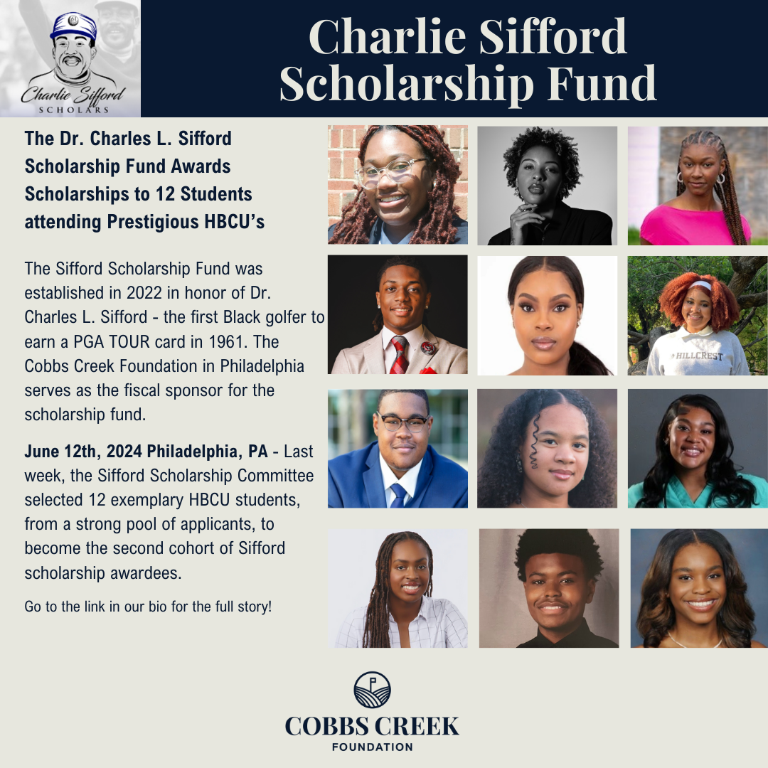 The Dr. Charles L. Sifford Scholarship Fund Awards Scholarships to 12 Students attending Prestigious HBCU’s