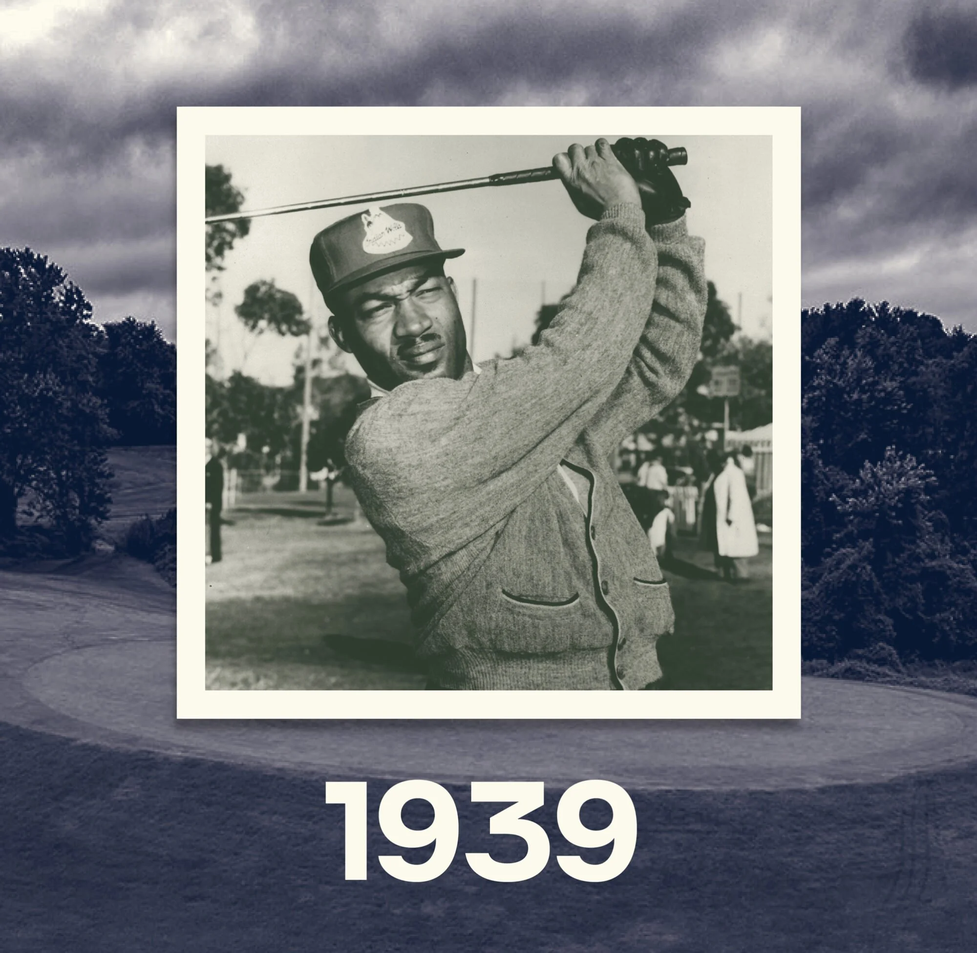 Charlie Sifford in 1939 breaking barriers at Cobbs Creek